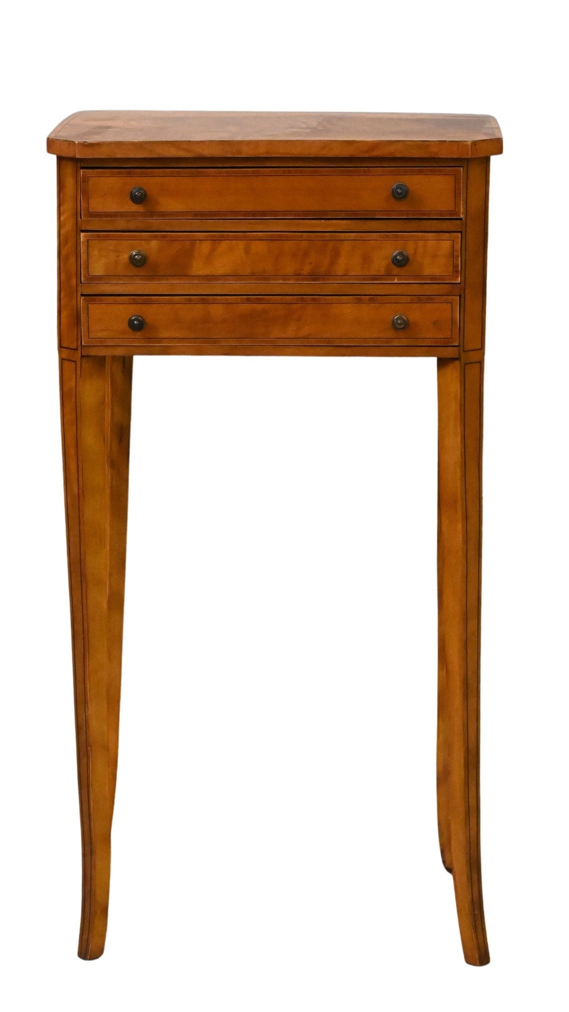 English Satinwood Work Table (1 of 6)