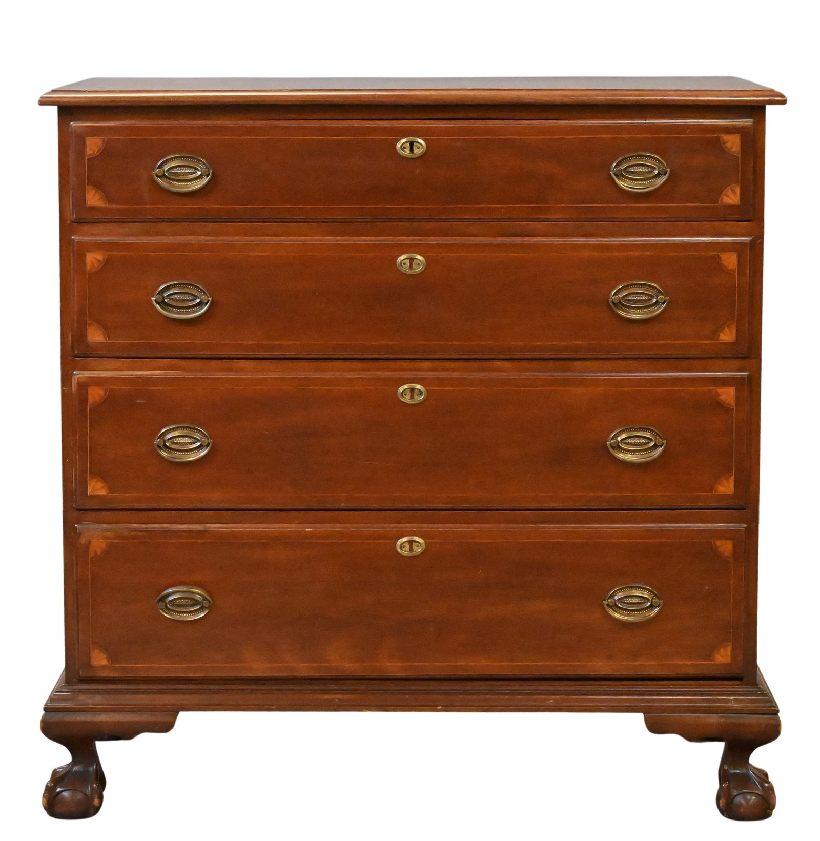 American Mahogany Chest of Drawers (1 of 6)
