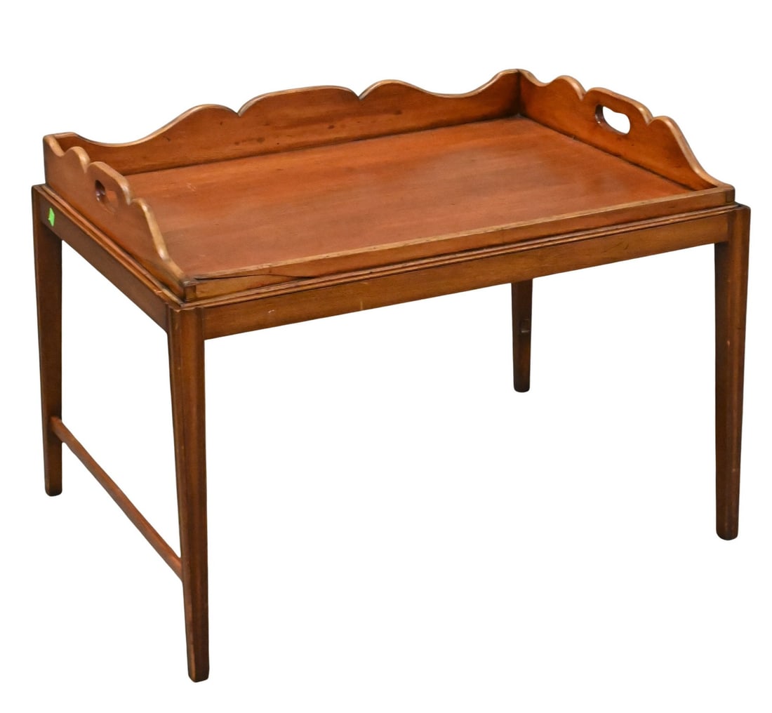 George IV Two Handled Mahogany Tray (1 of 4)