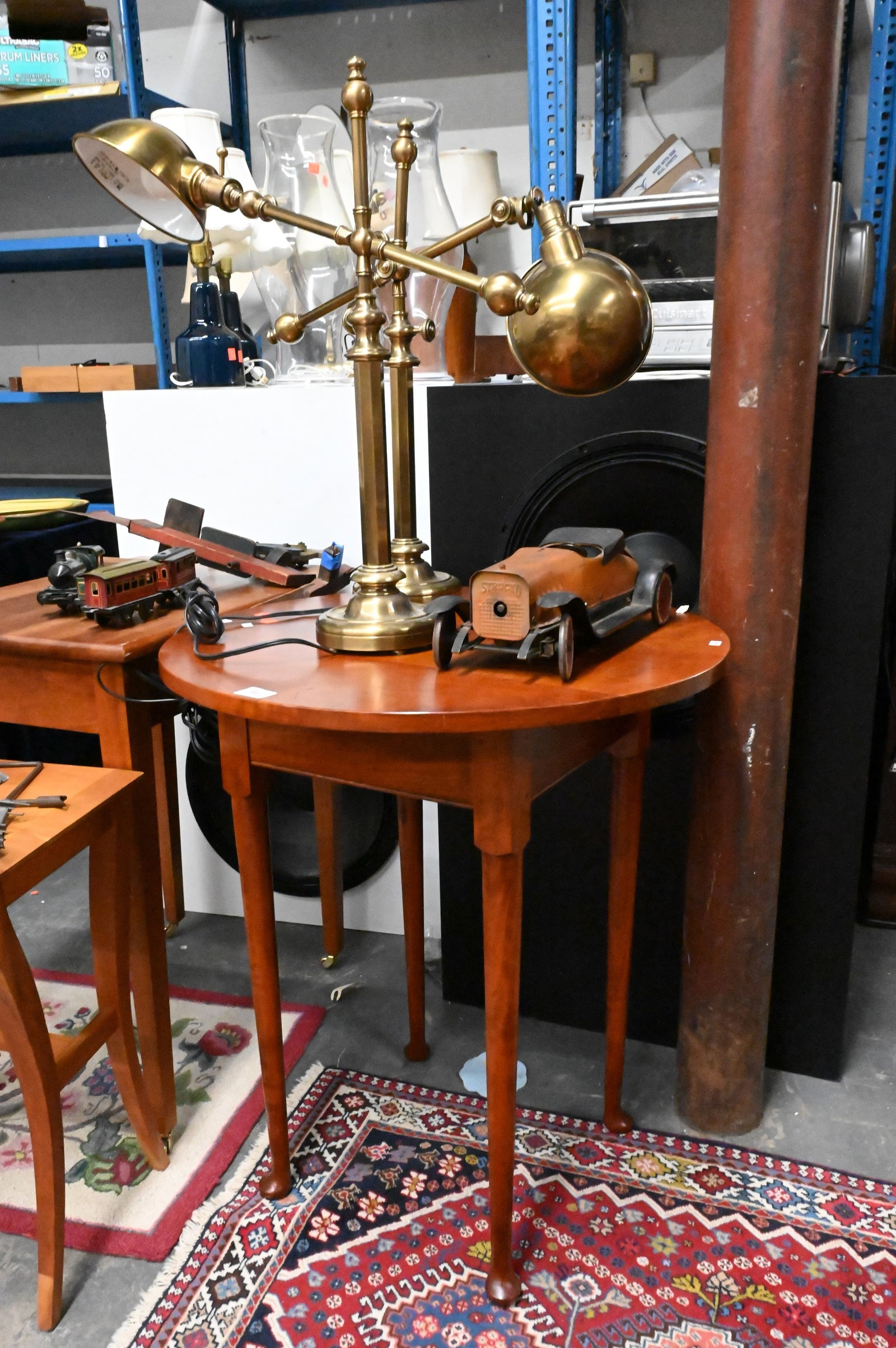 Three Custom Cherry Tables - 3