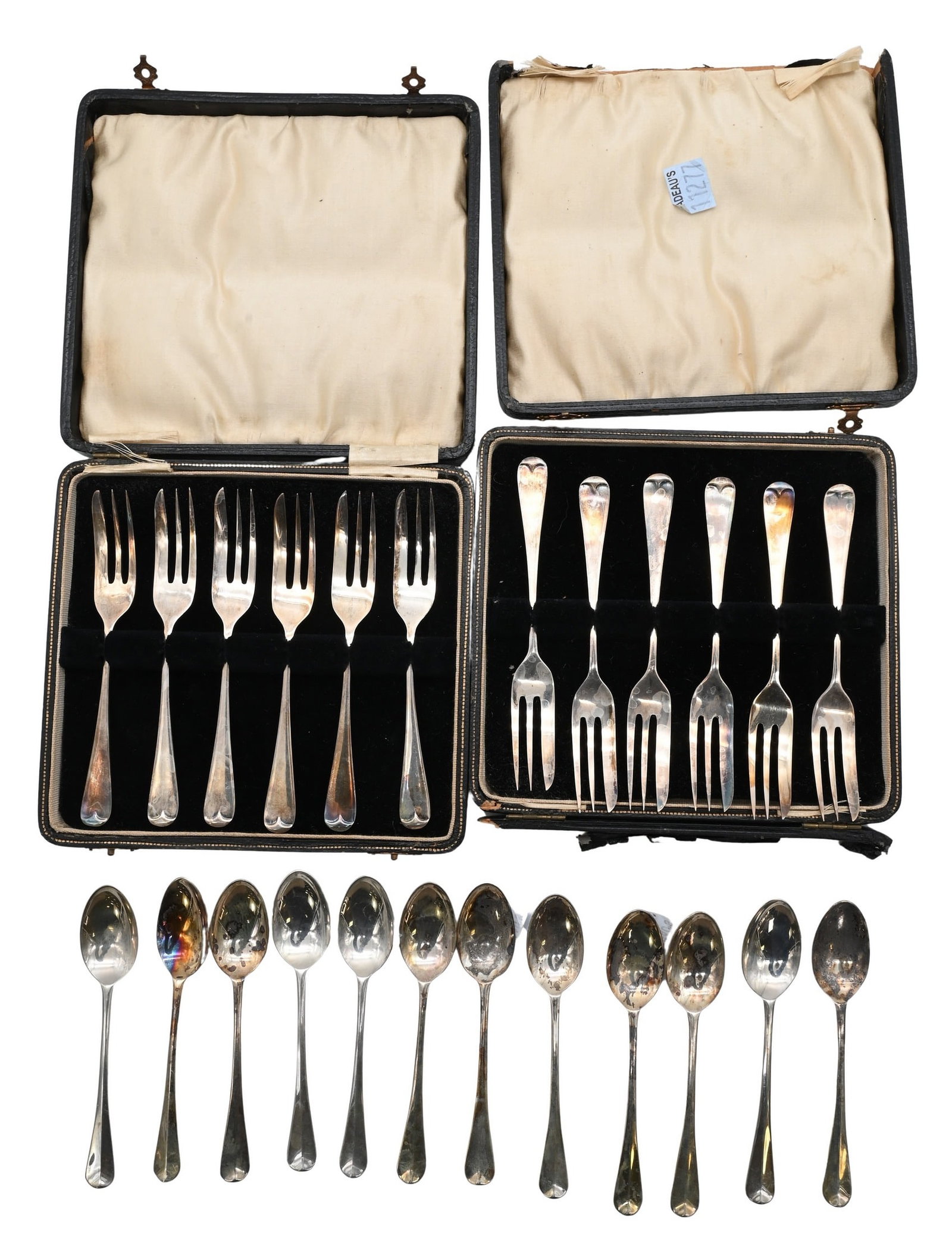 Two Sets of Sterling Silver Demi Spoons and Forks (1 of 5)