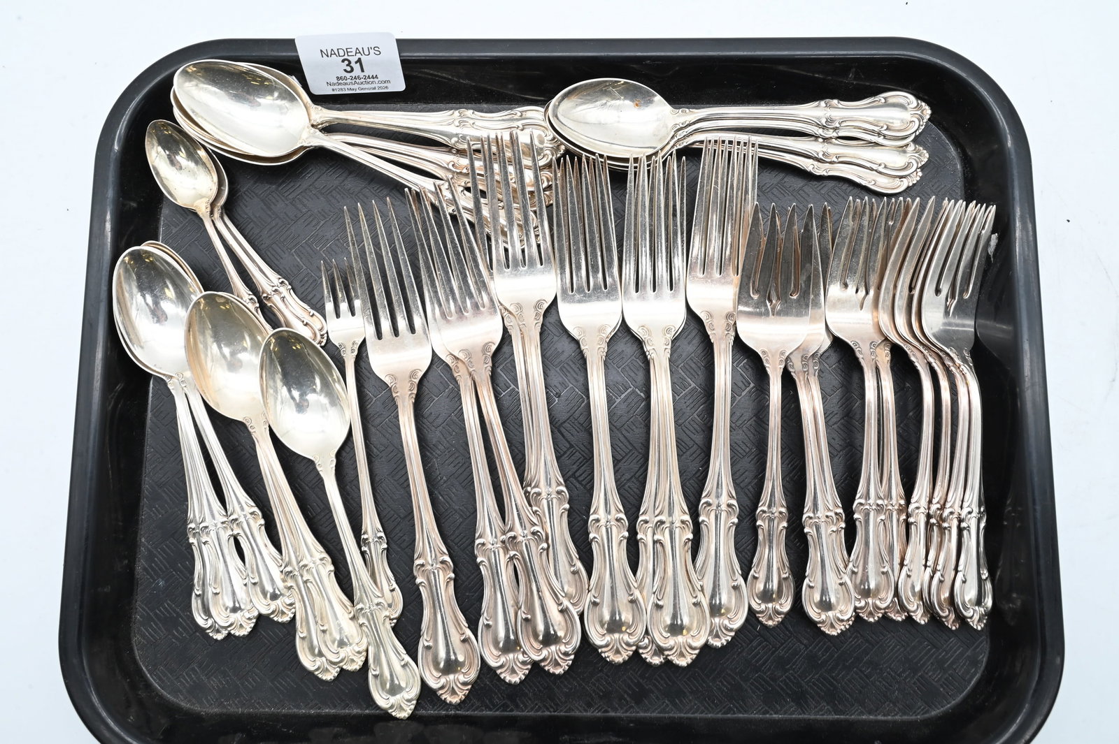 International Silver Sterling Flatware Set - 3