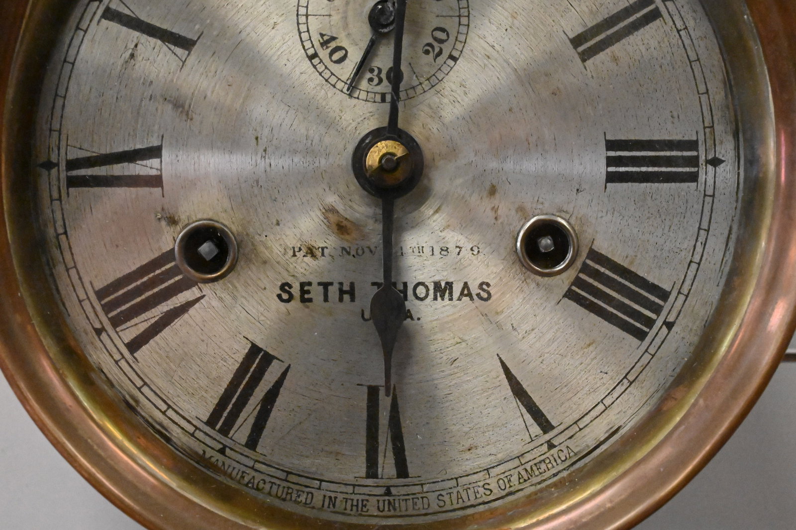 Seth Thomas Ships Bell Clock - 2