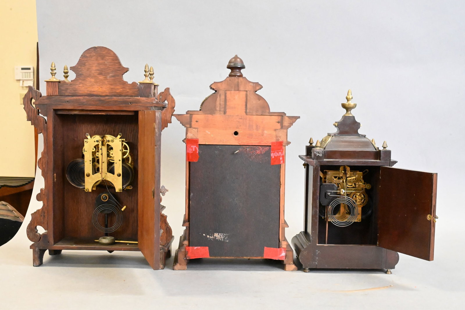Three Shelf Clocks - 5