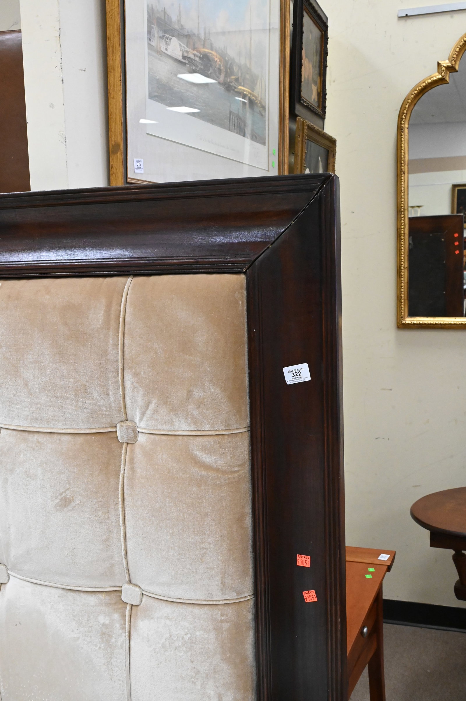 Henredon Custom King Size Bed - 4