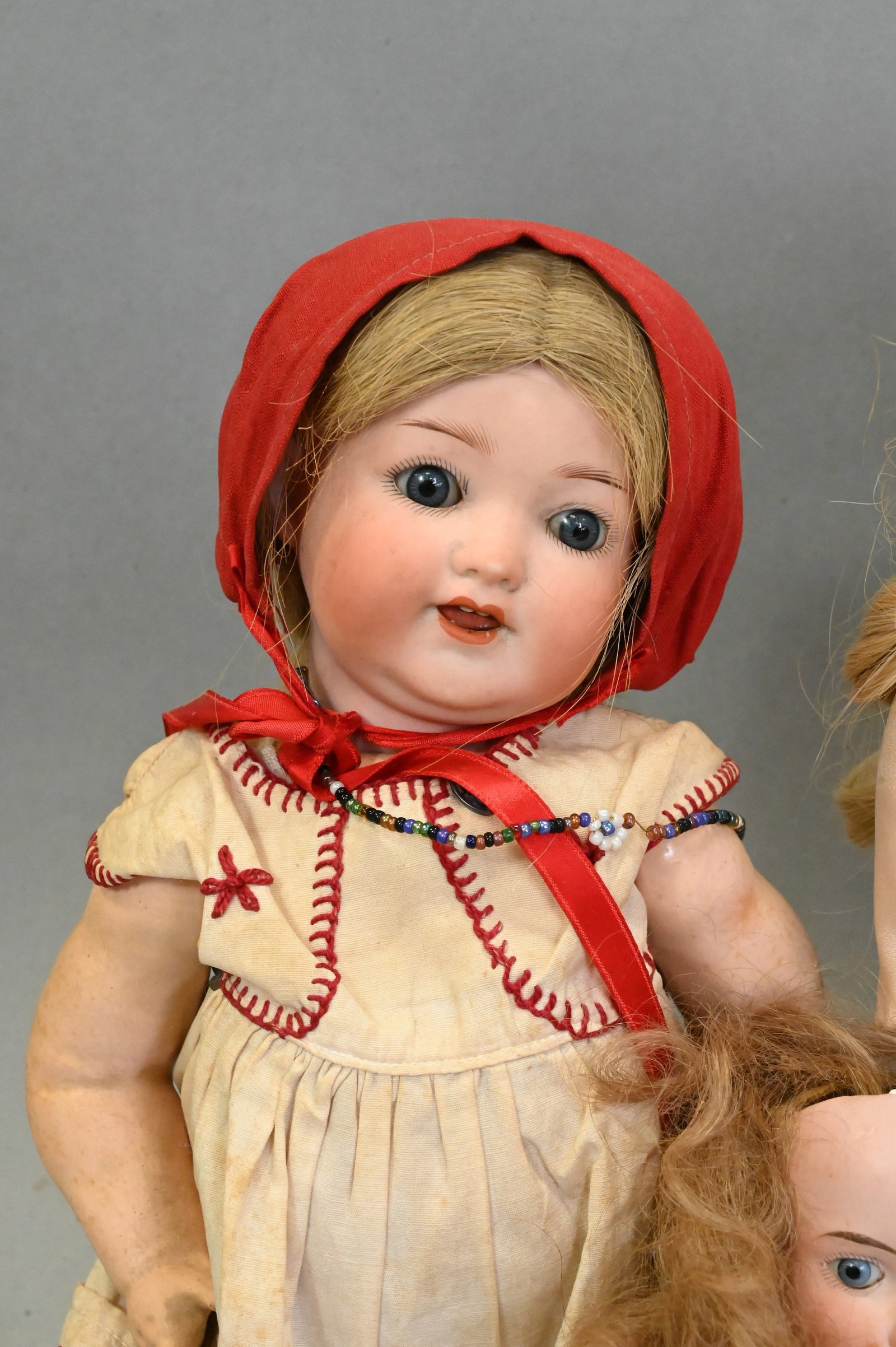 Three Bisque Head Dolls - 2