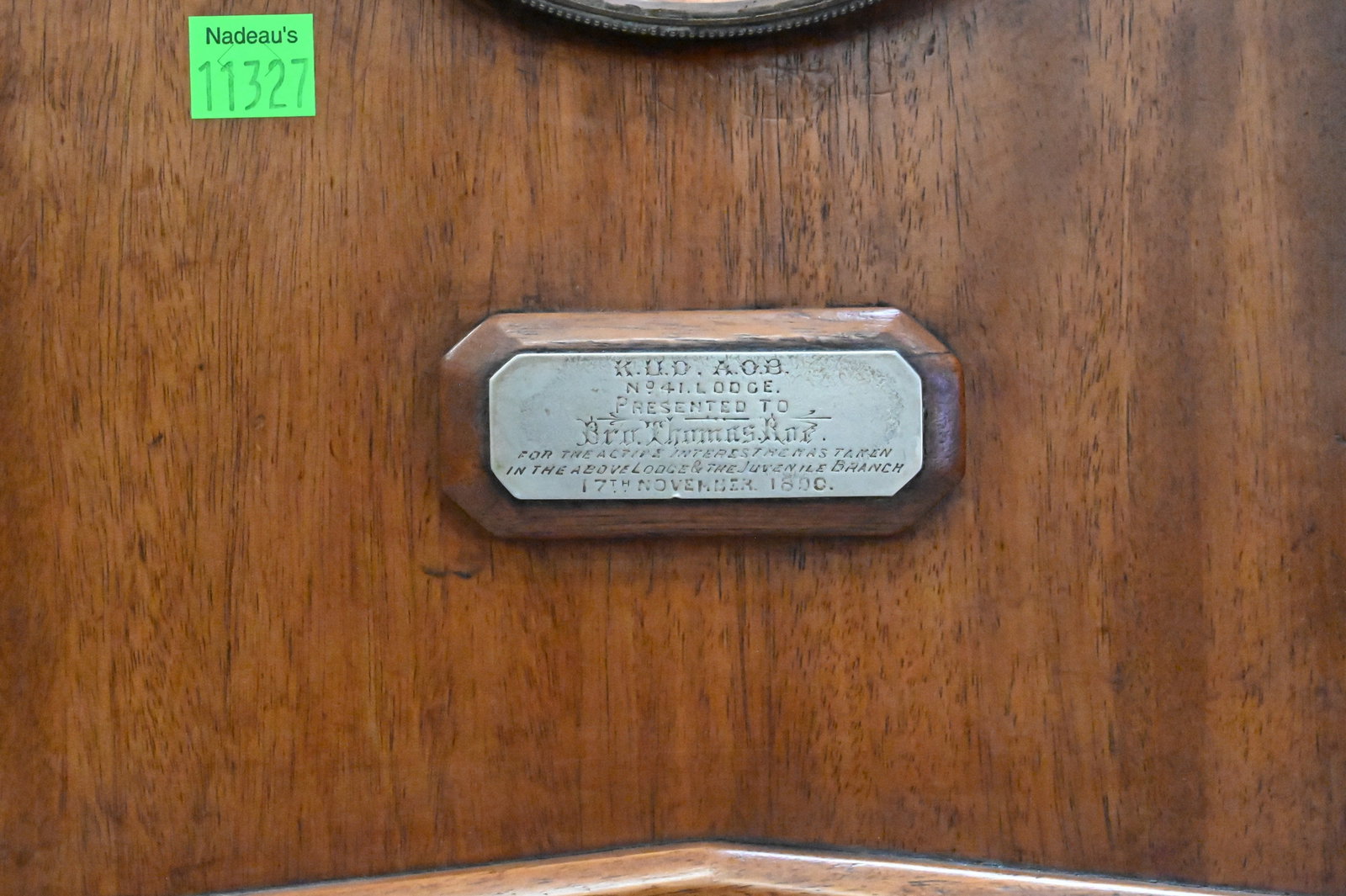 Two Piece Shelf Clock Lot - 2