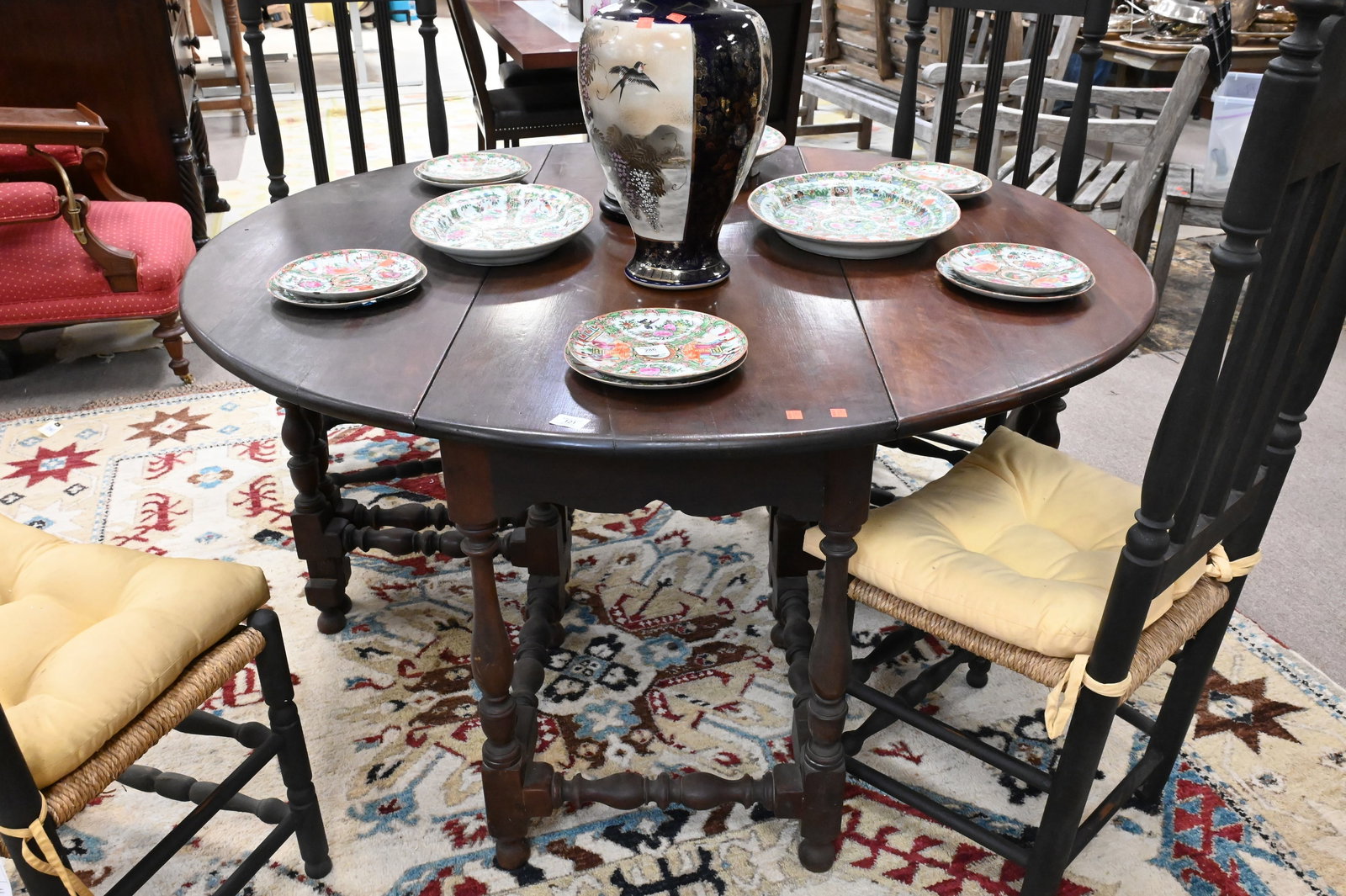 Reproduction Gateleg Drop Leaf Table - 2