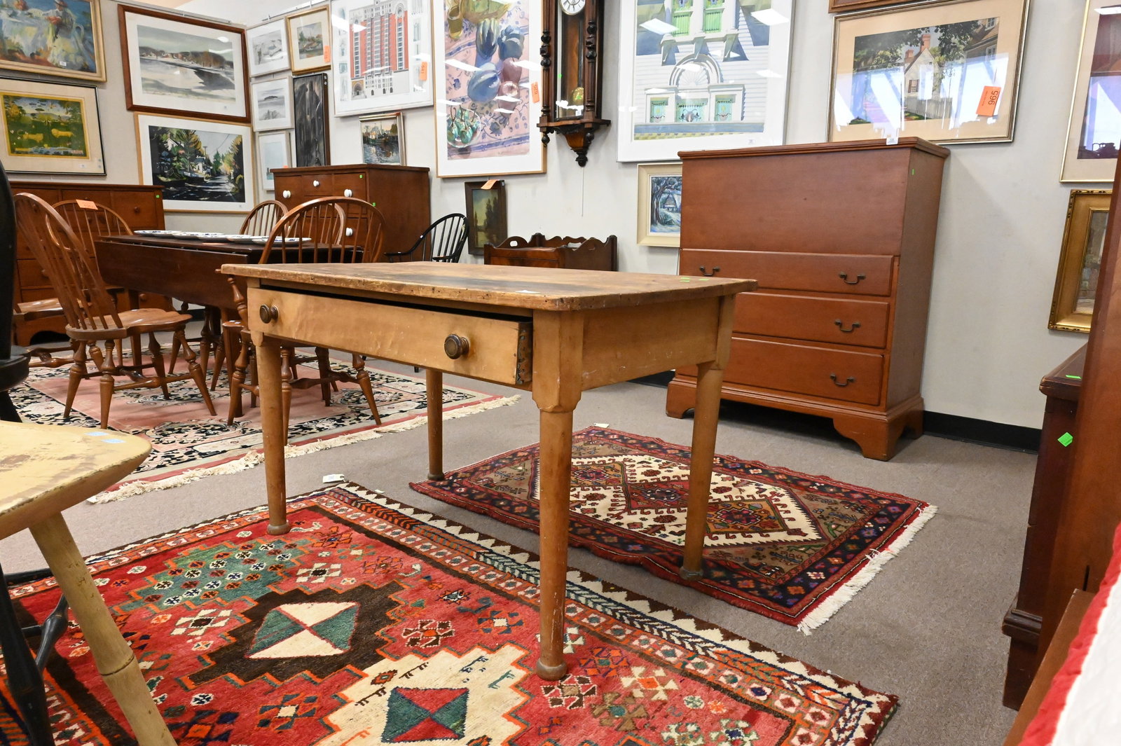 Work Table with Drawer - 2