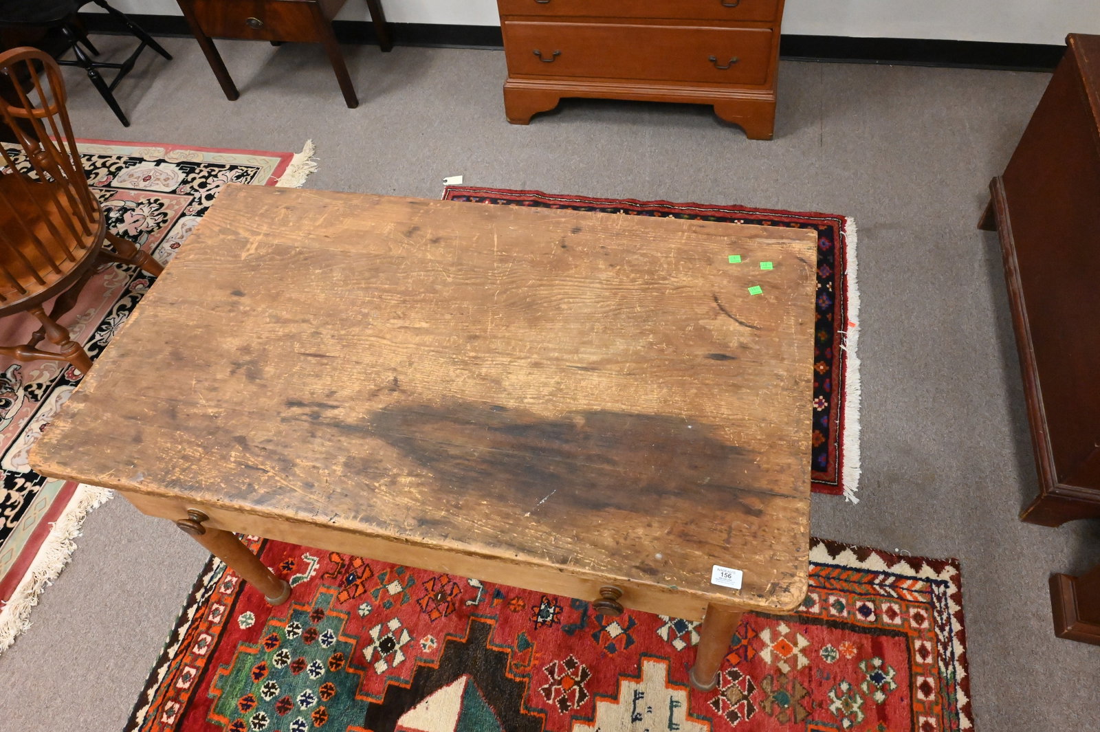 Work Table with Drawer - 3