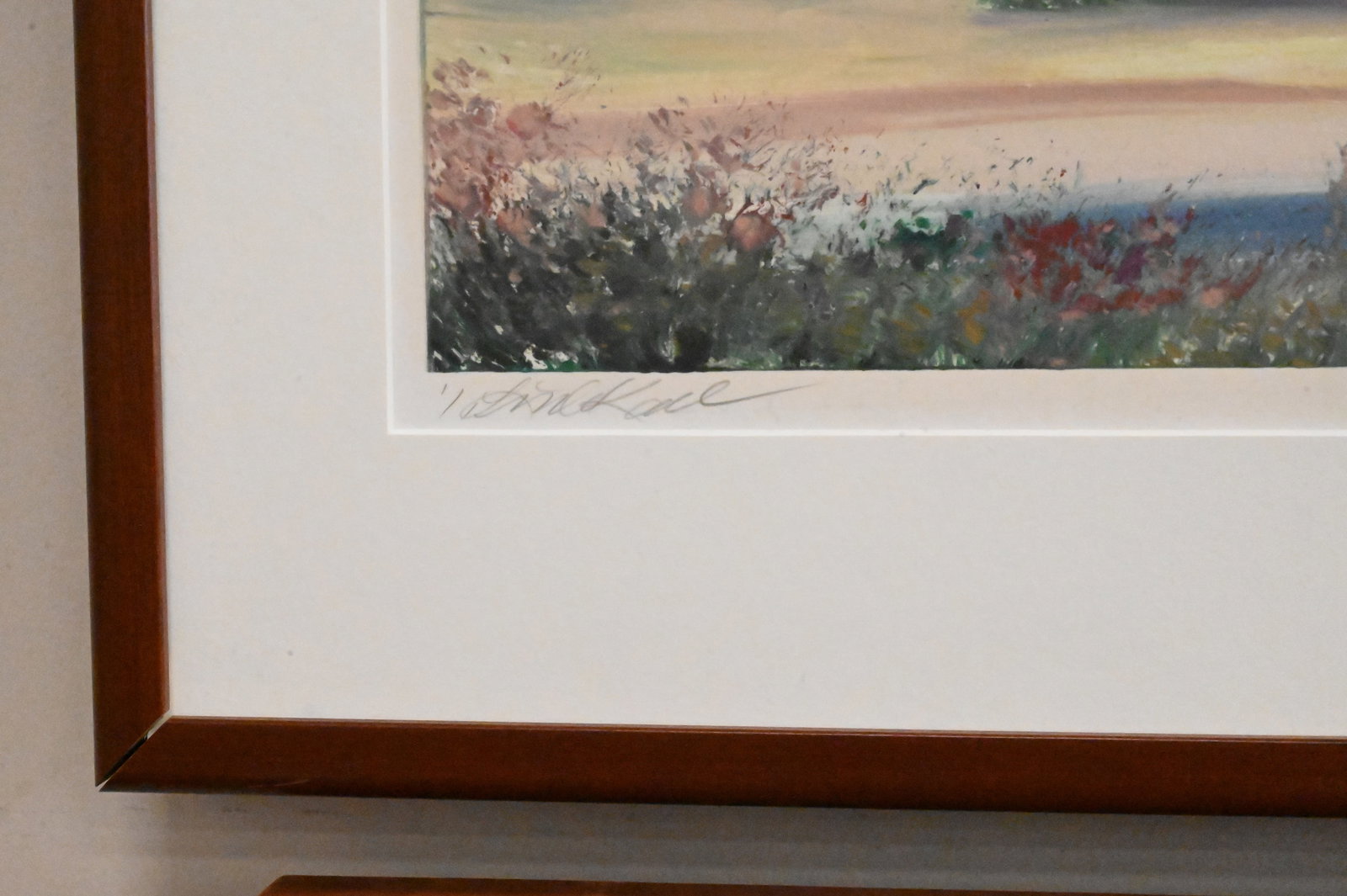 Three Framed Decorative Landscapes - 7