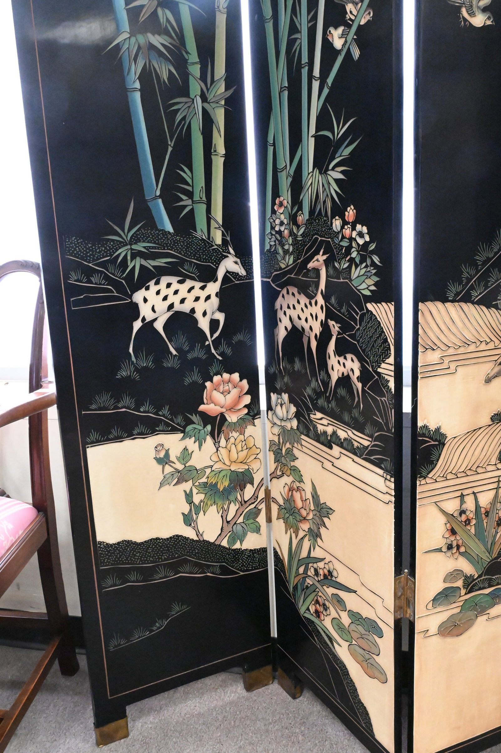 Four Fold Dressing Screen - 4