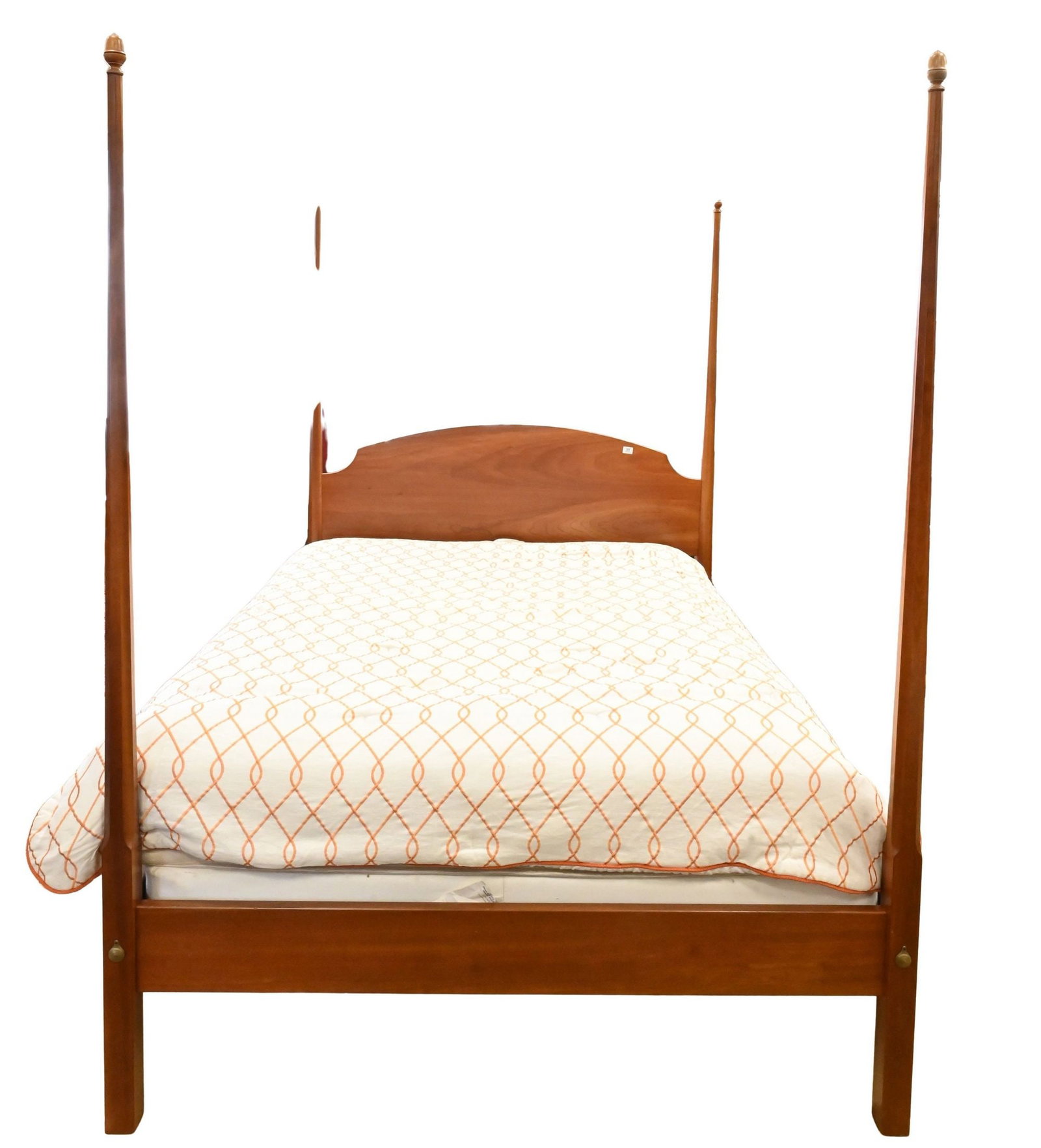 Leonards Cherry Queen Four Post Bed - 2