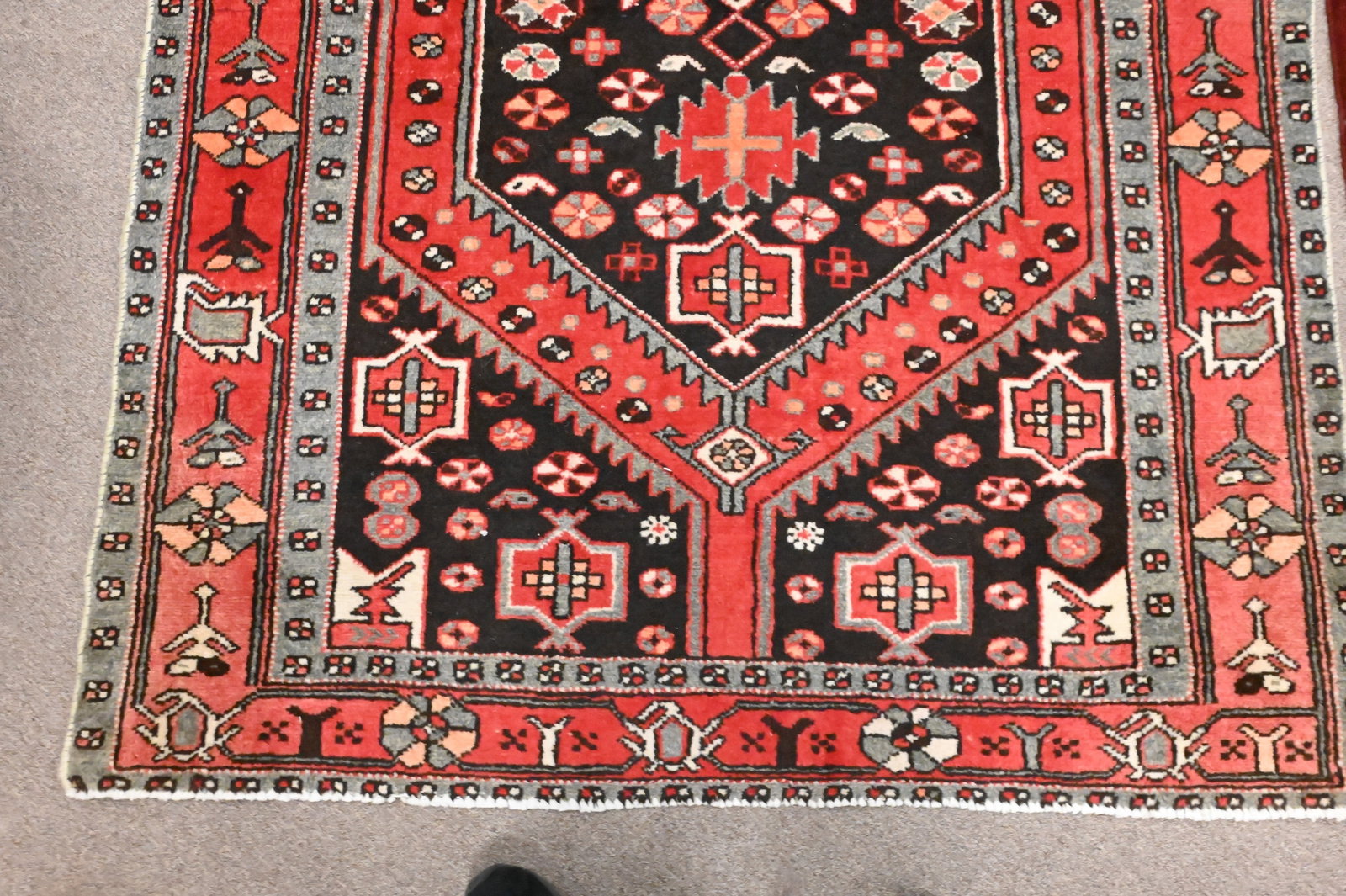 Two Oriental Throw Rugs - 7