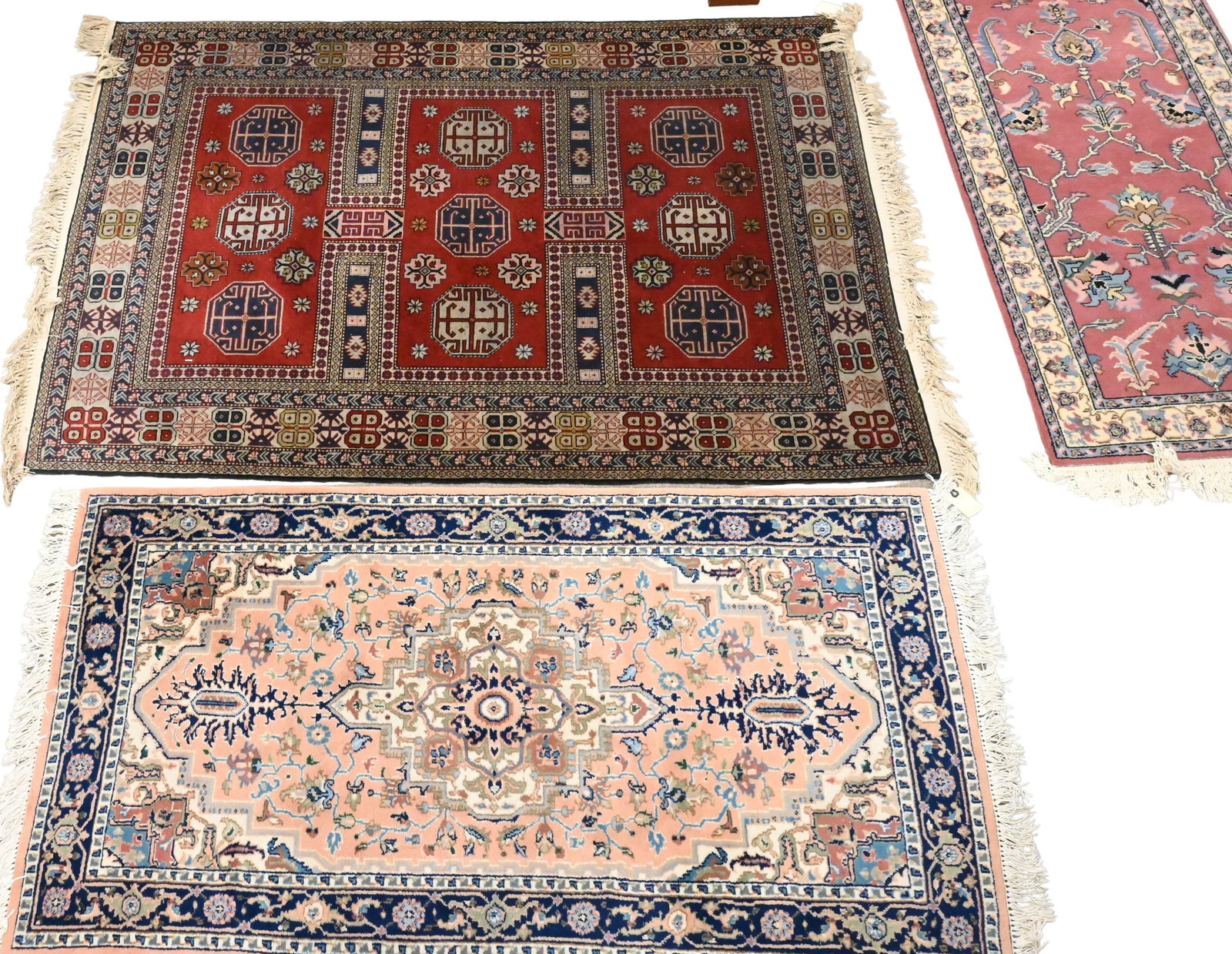 Three Oriental Throw Rugs (1 of 5)
