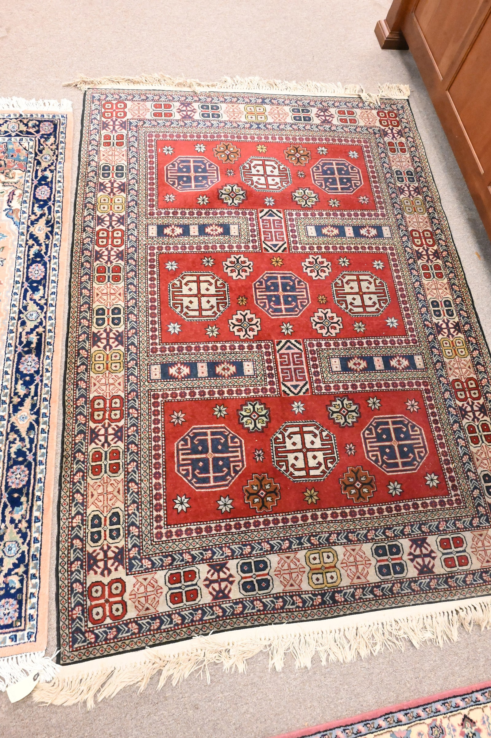 Three Oriental Throw Rugs - 4