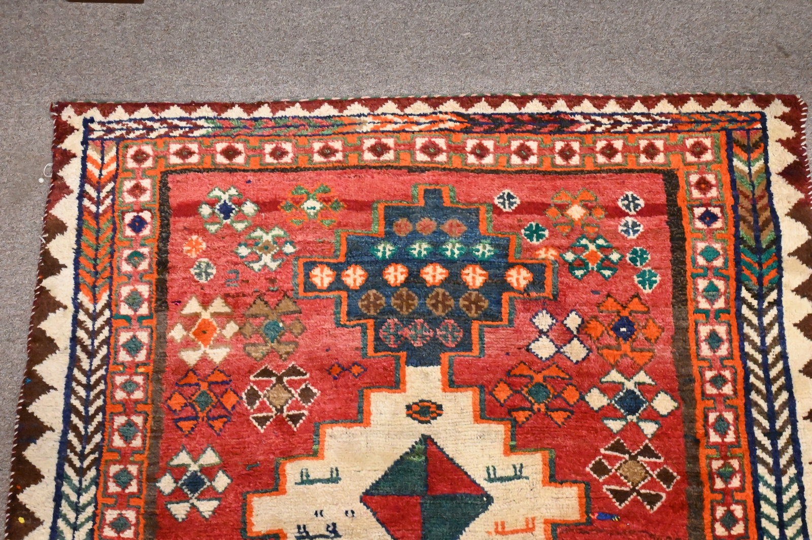 Two Oriental Throw Rugs - 6