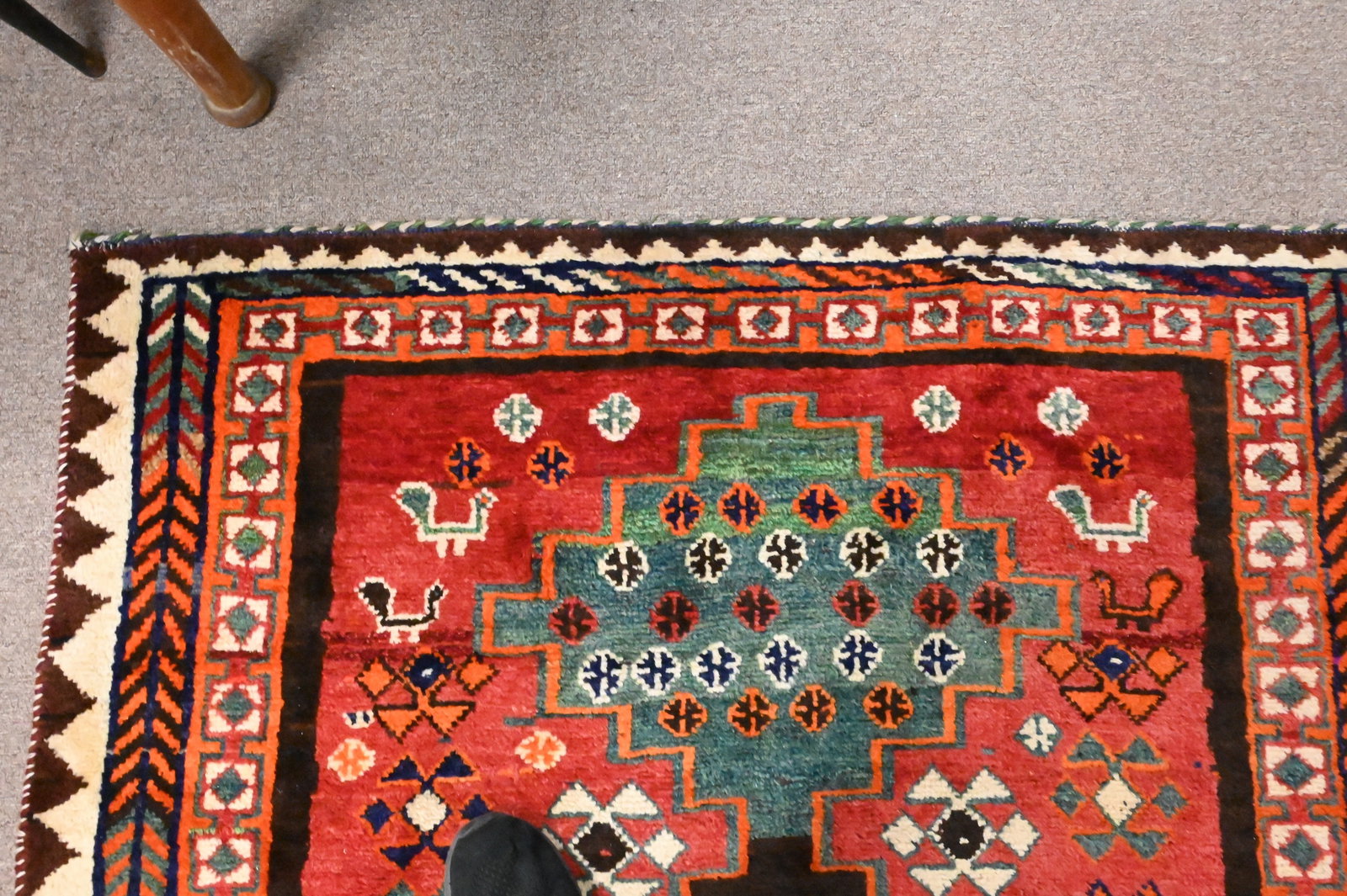 Two Oriental Throw Rugs - 8