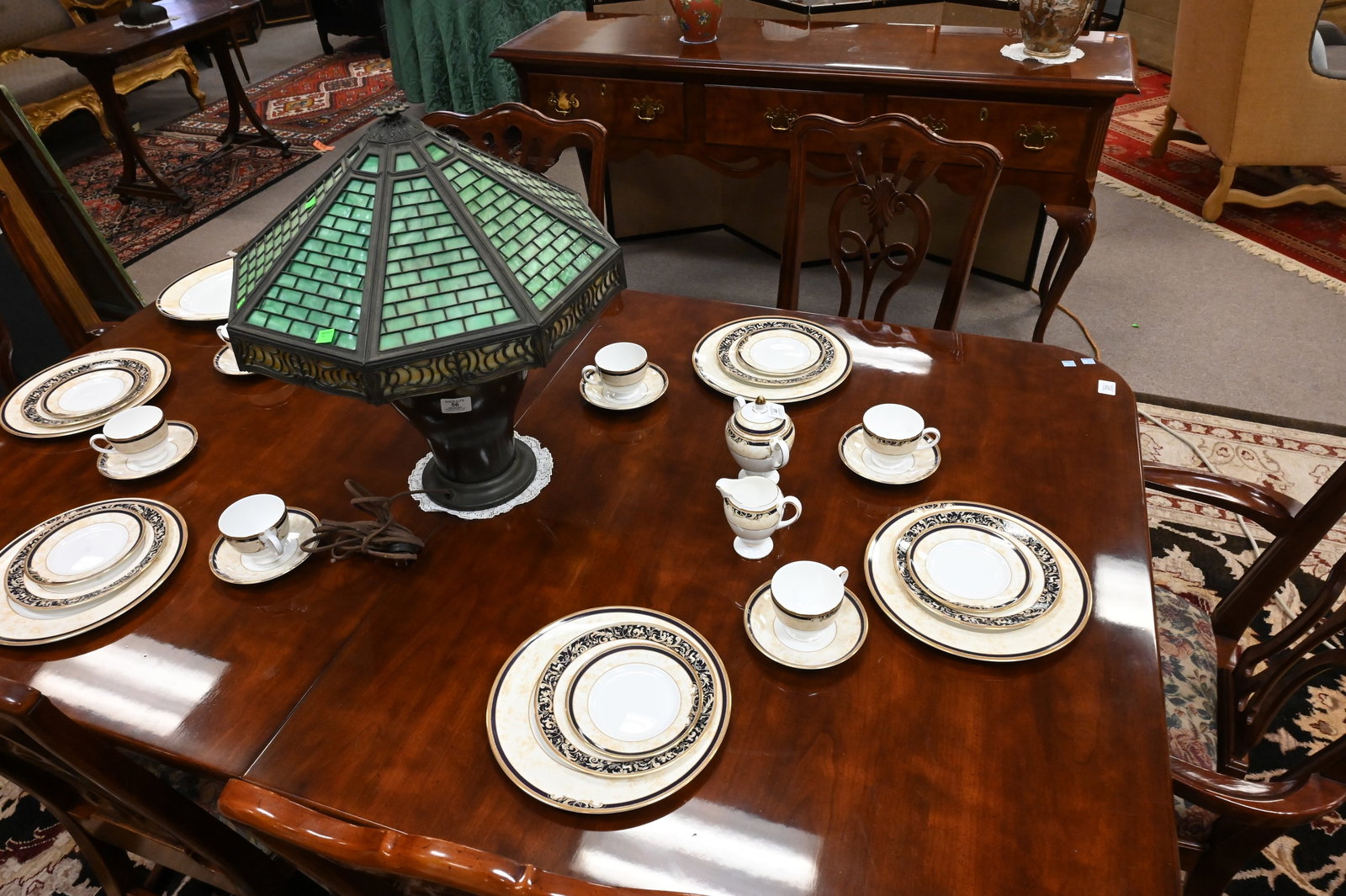 Seven Piece Henredon Dining Set - 3