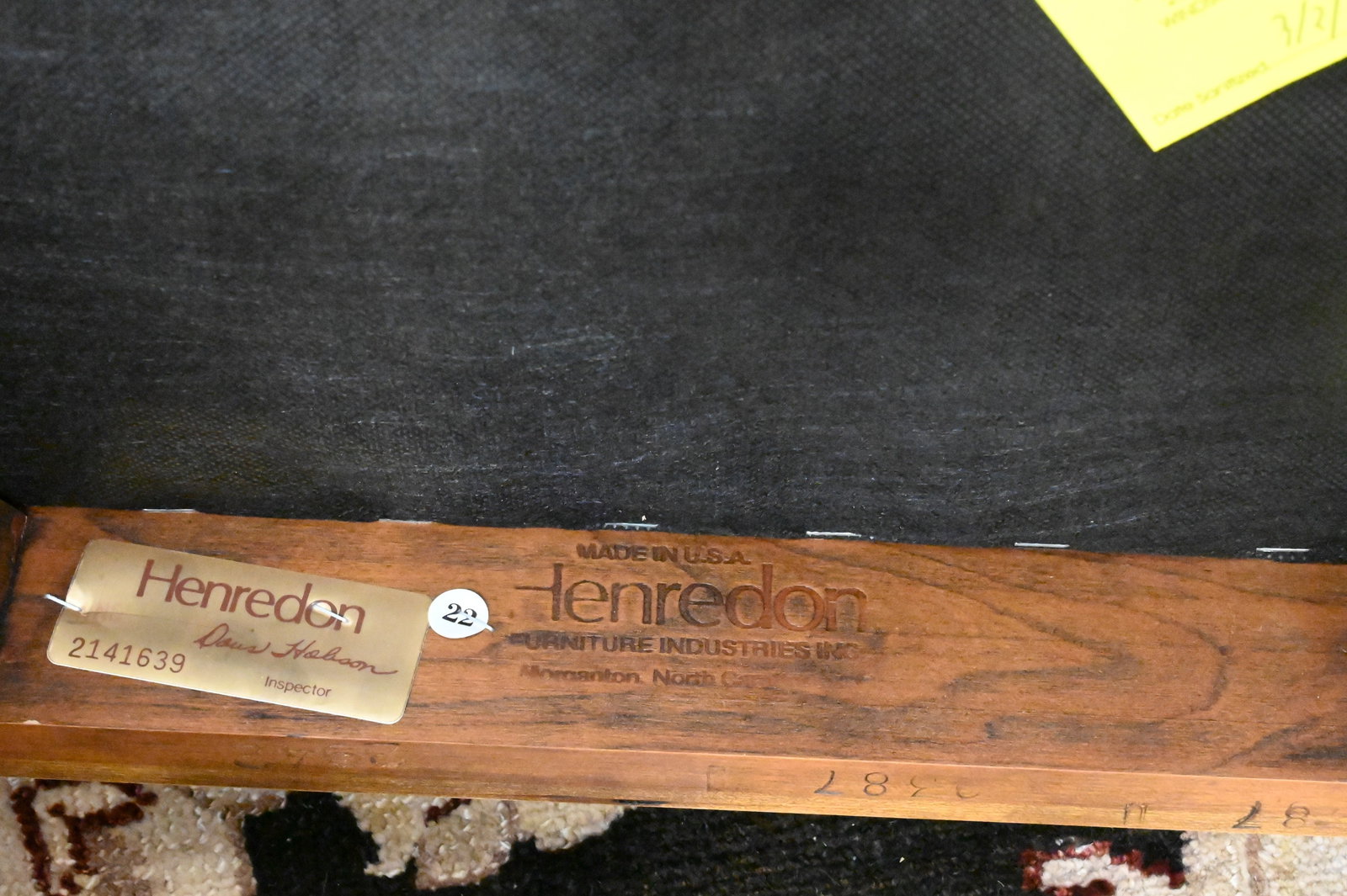 Seven Piece Henredon Dining Set - 6