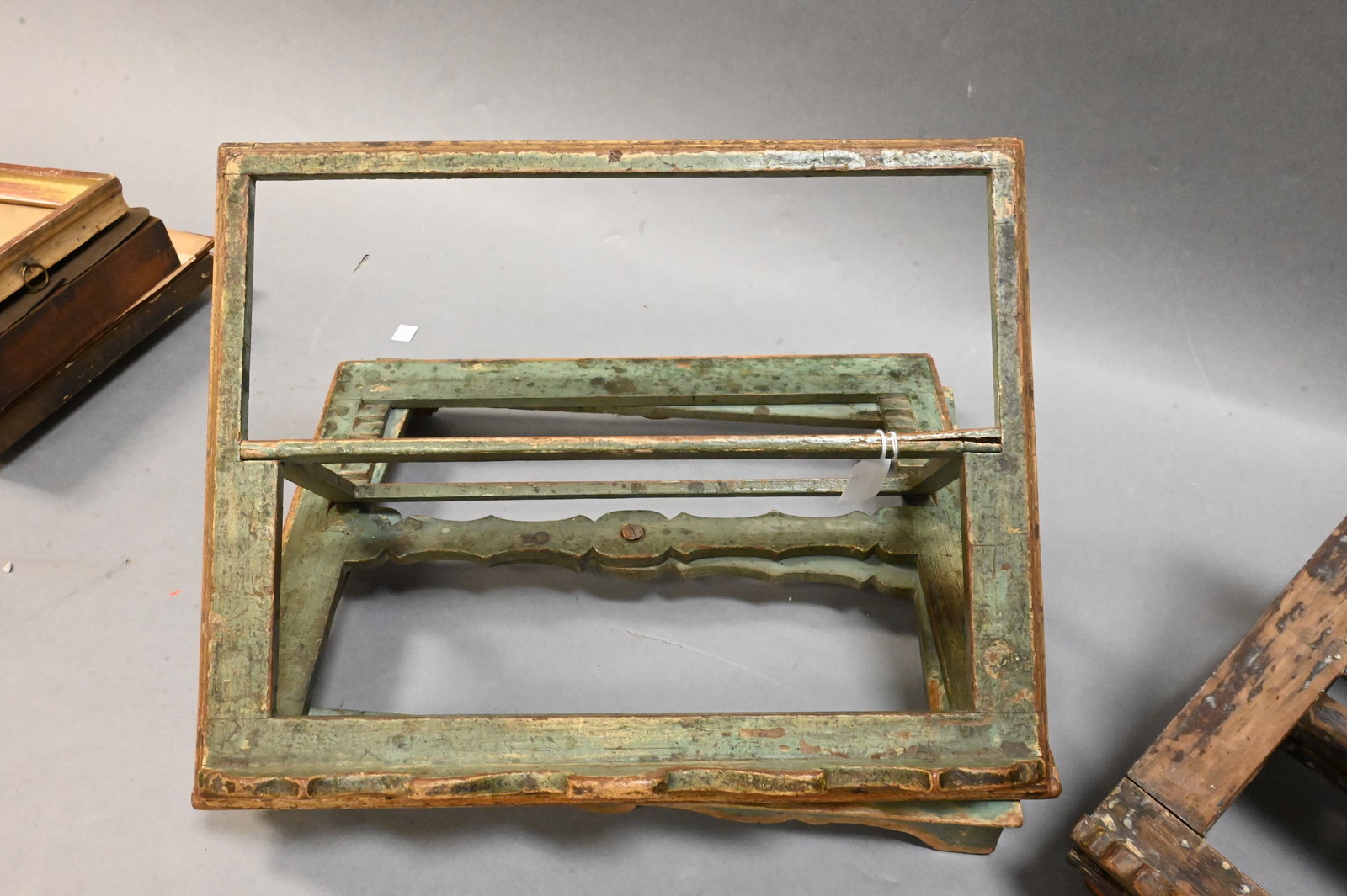 Two Continental Polychrome Table Top Lecterns - 2