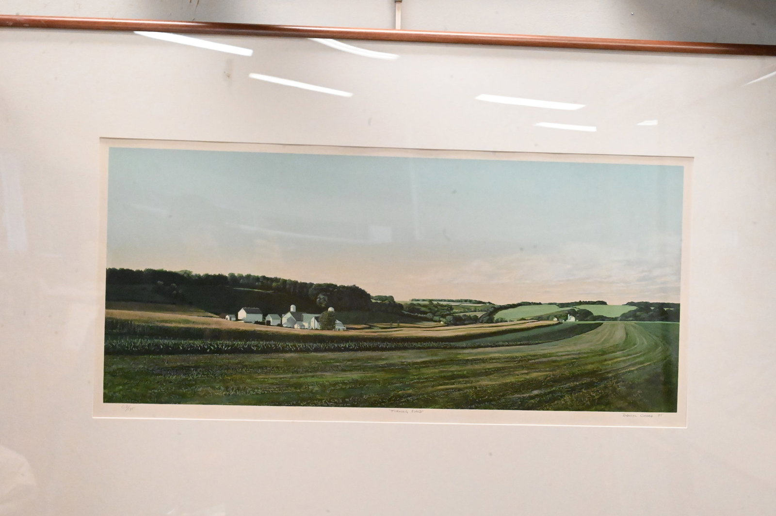 Two Large Decorative Framed Landscapes - 2
