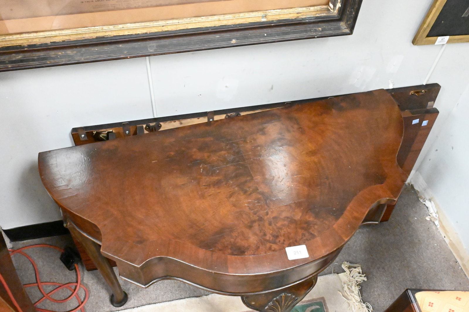 George II Style Shaped Table - 3