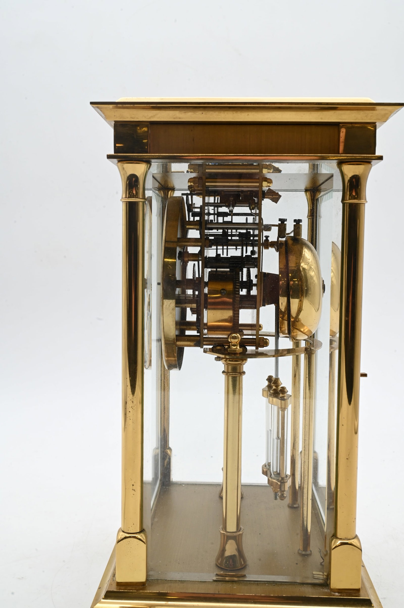 Benchmark Clock Co. "The Regency" Brass Mantel Clock - 3