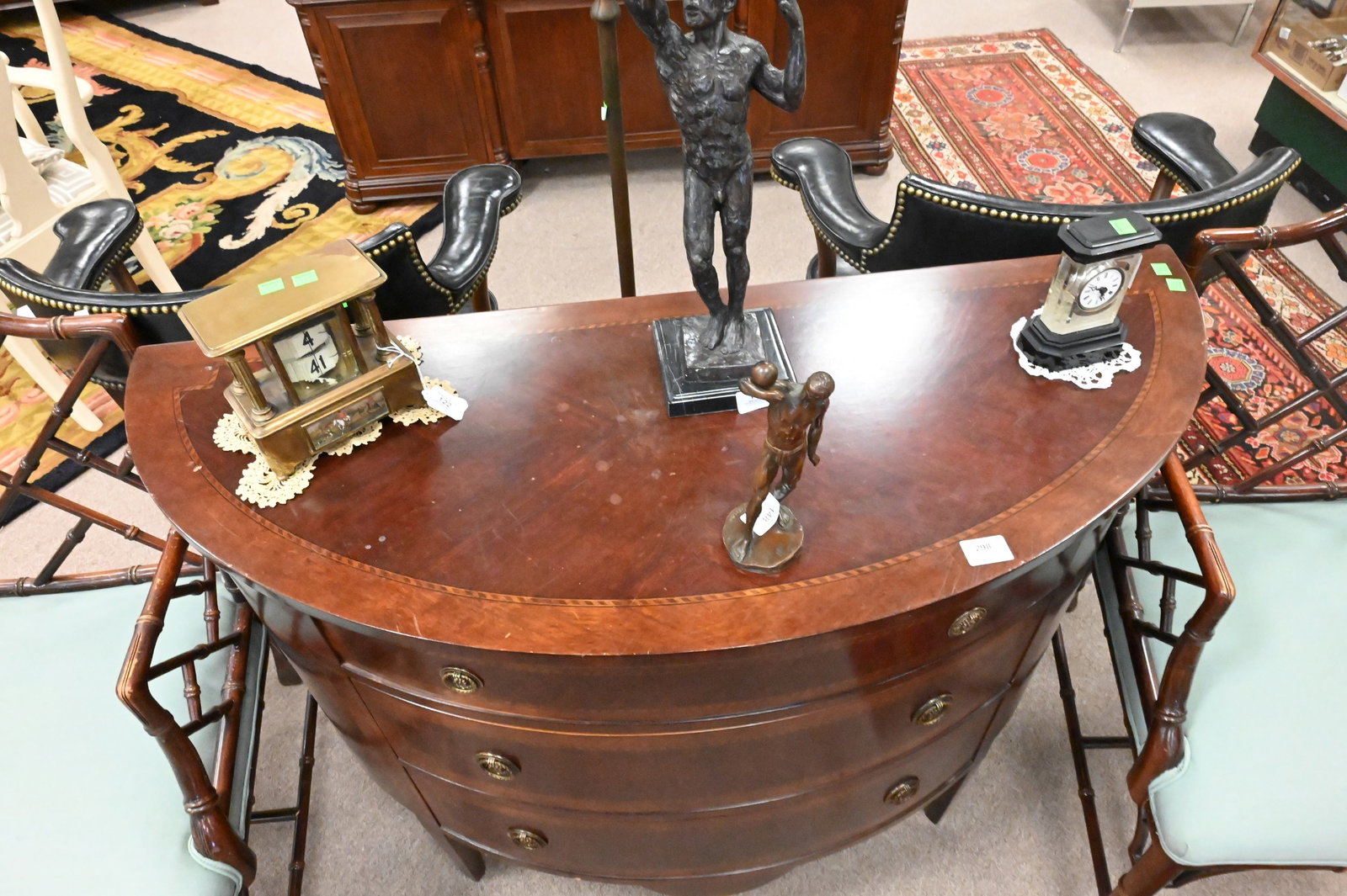 Inlaid Demilune Server - 3