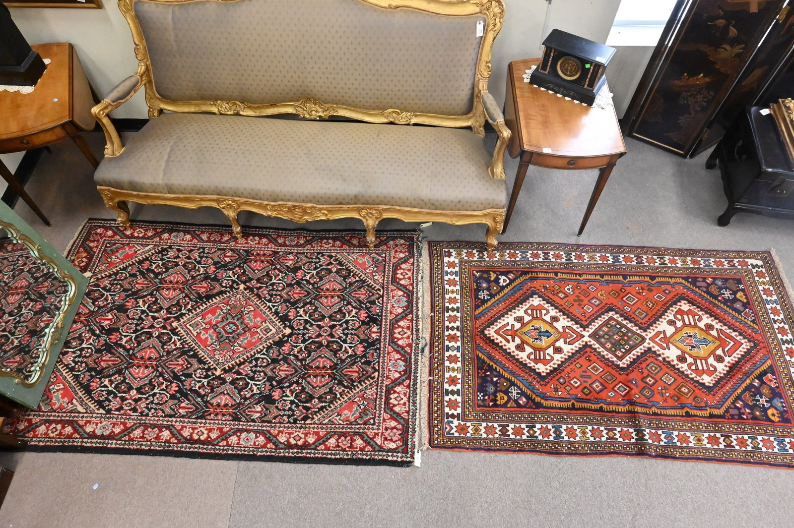 Two Oriental Throw Rugs - 2