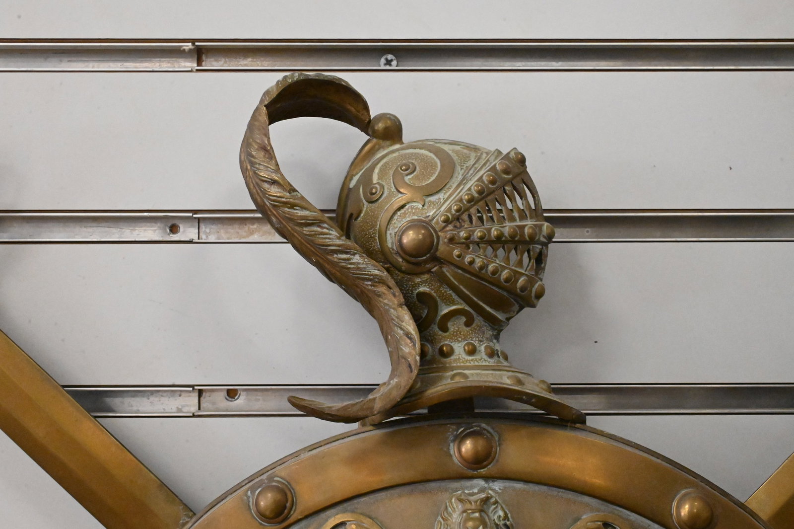 Brass Continental Wall Clock - 4