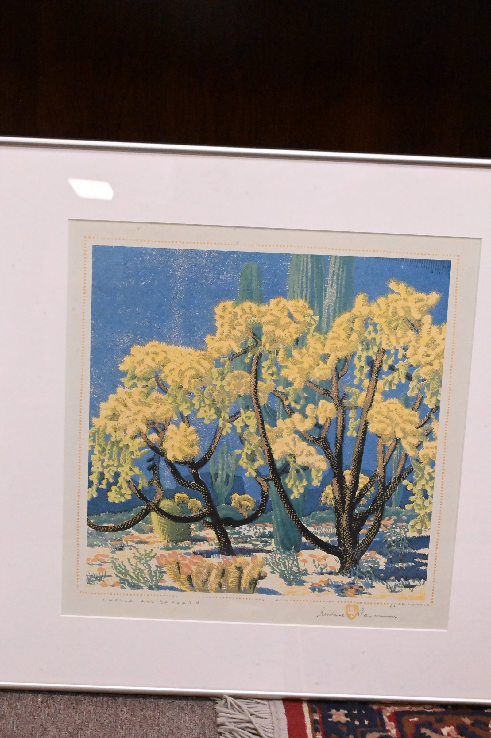 Three Framed Decorative Landscapes - 2
