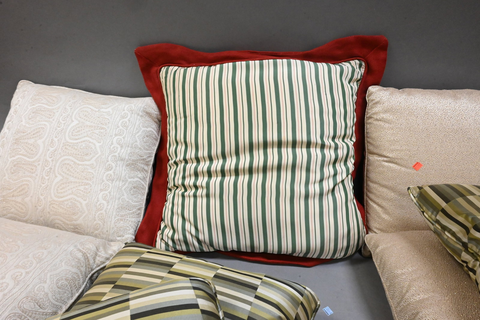 Eight Decorative Throw Pillows - 4