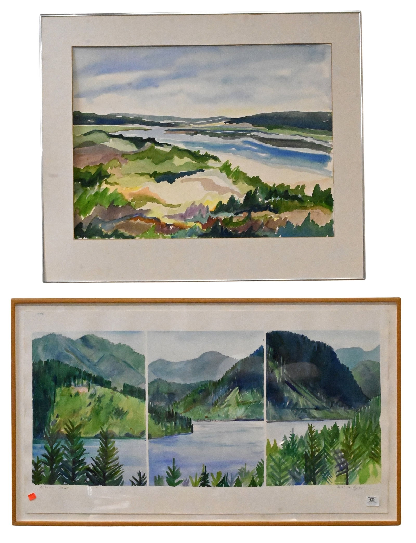 Two Framed Landscapes (1 of 6)