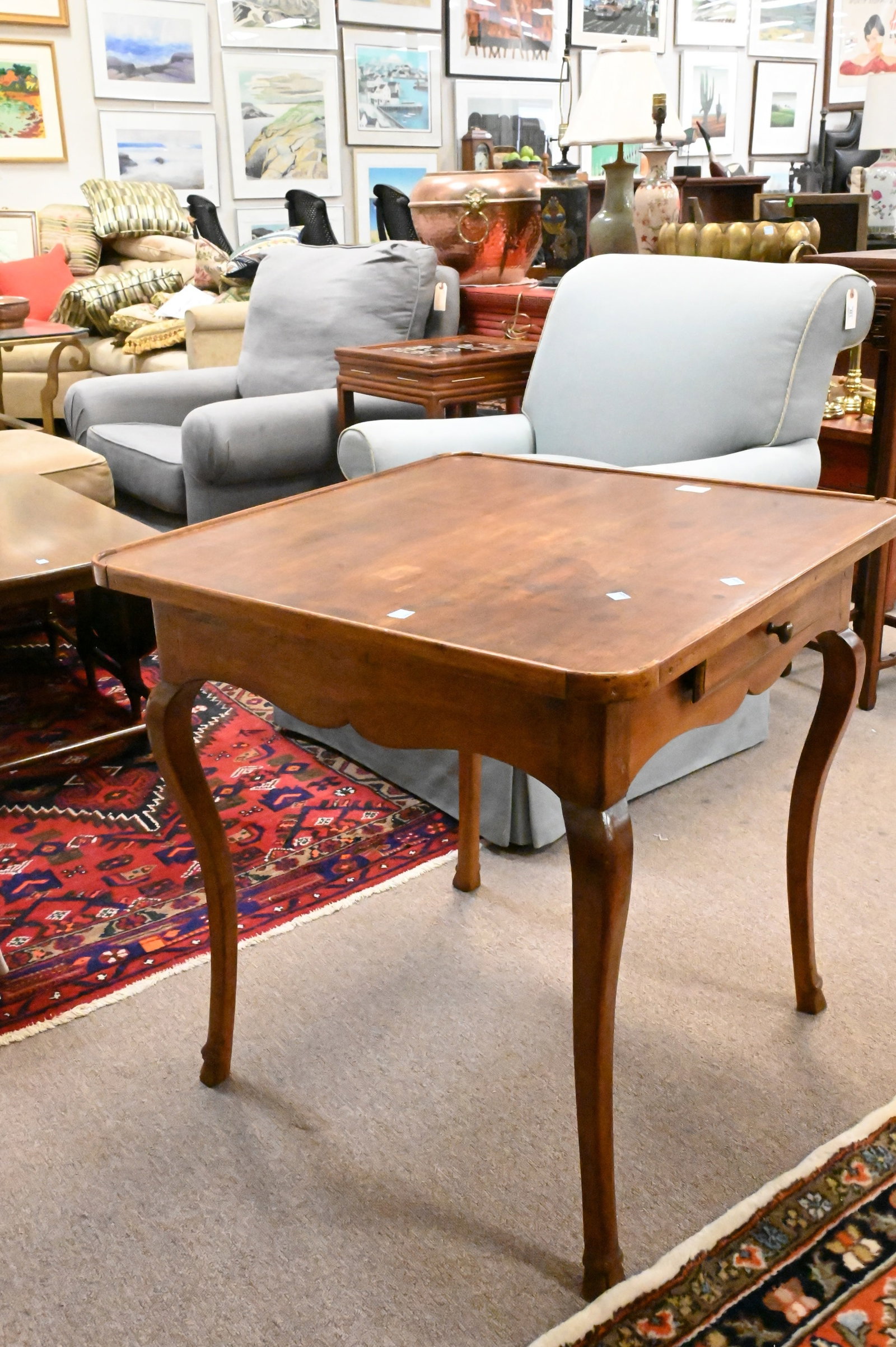 French Provincial Style Game Table - 5