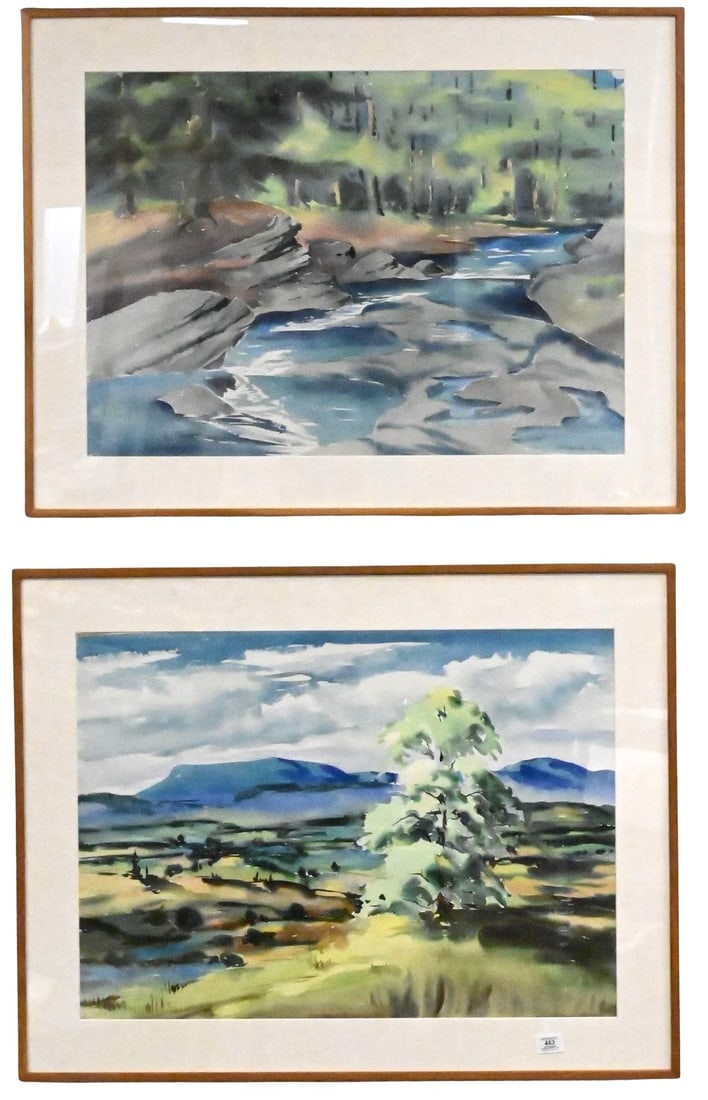 Set of Three Stephen Hamilton (American 20th/21st Century) (1 of 5)