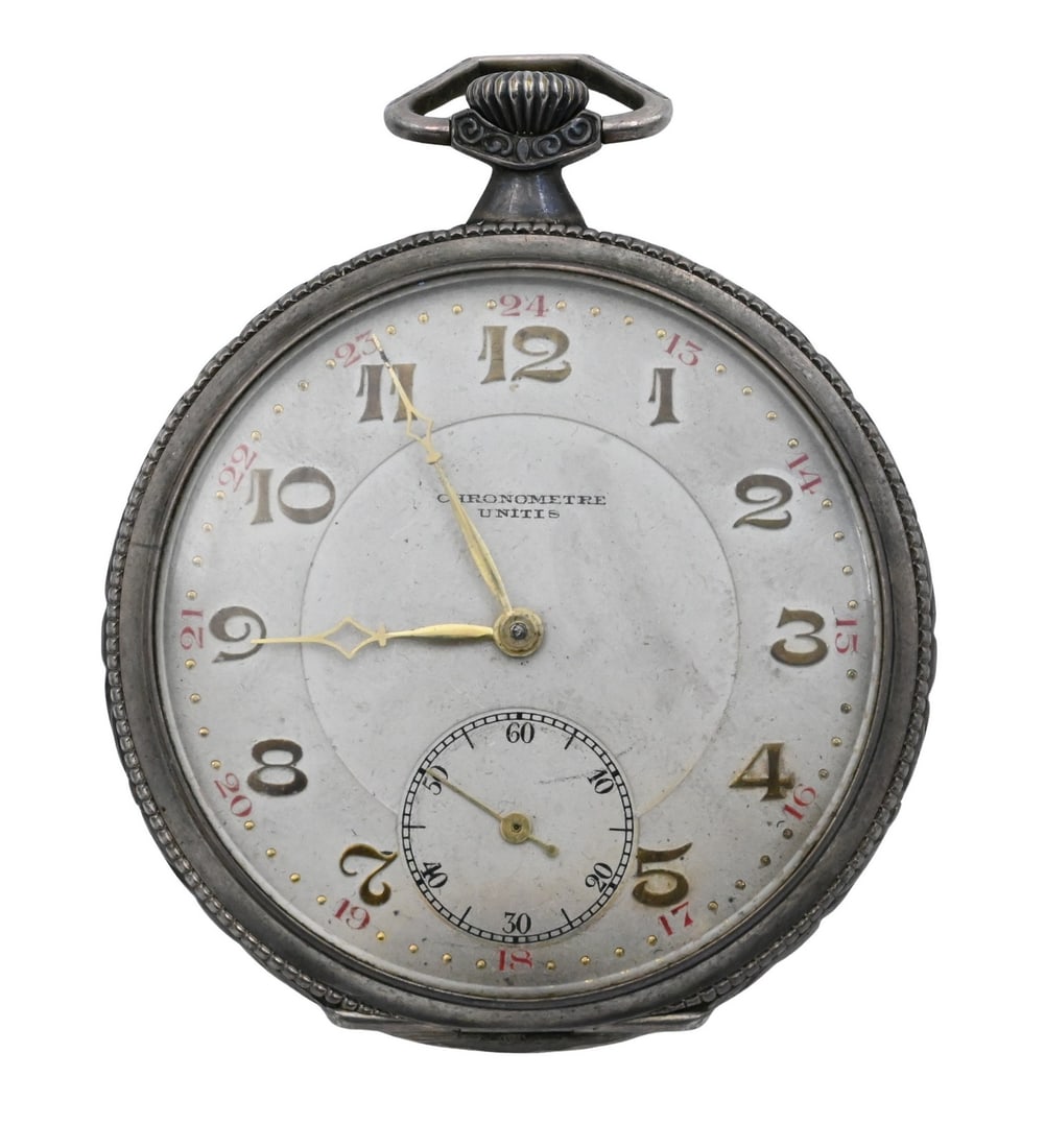 Swiss Silver Pocket Watch (1 of 5)
