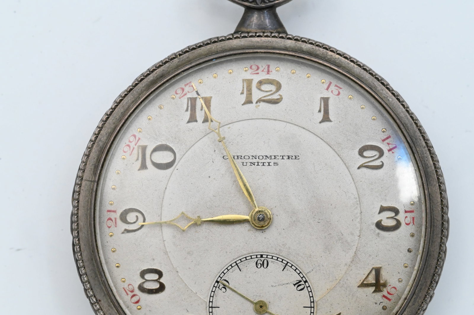 Swiss Silver Pocket Watch - 2