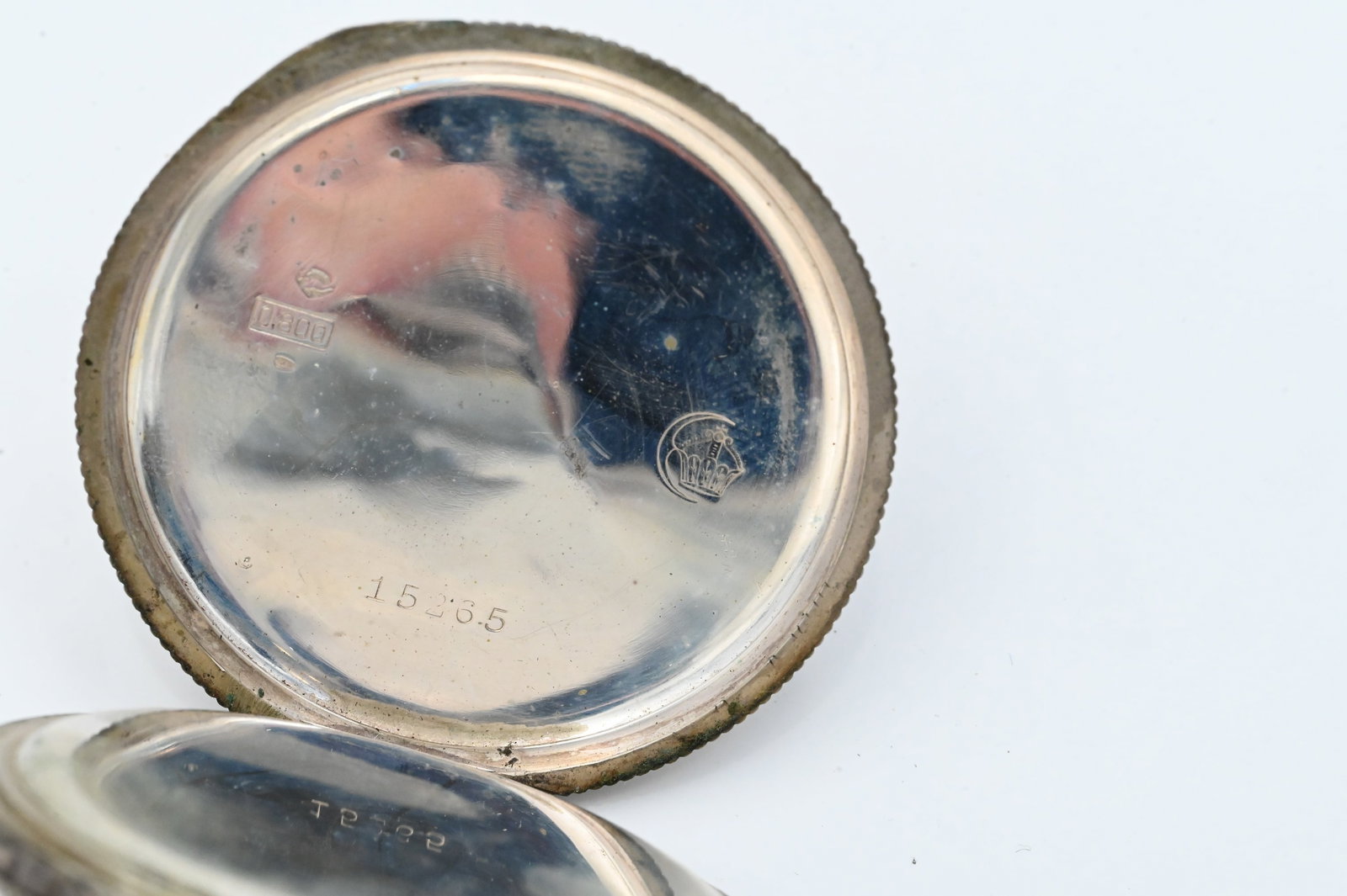 Swiss Silver Pocket Watch - 4