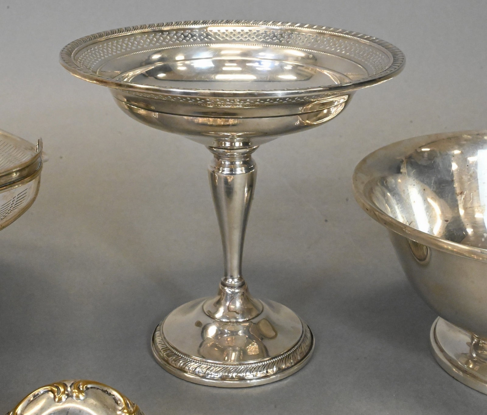 Three Piece Sterling Silver Group - 3
