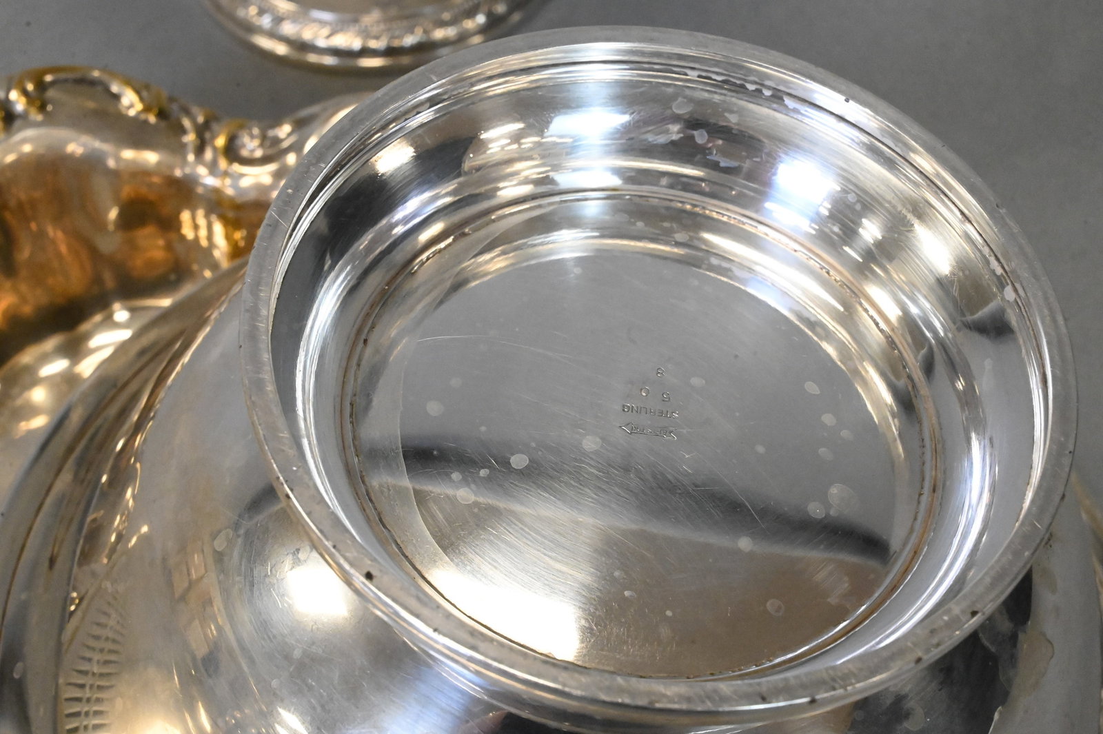 Three Piece Sterling Silver Group - 6