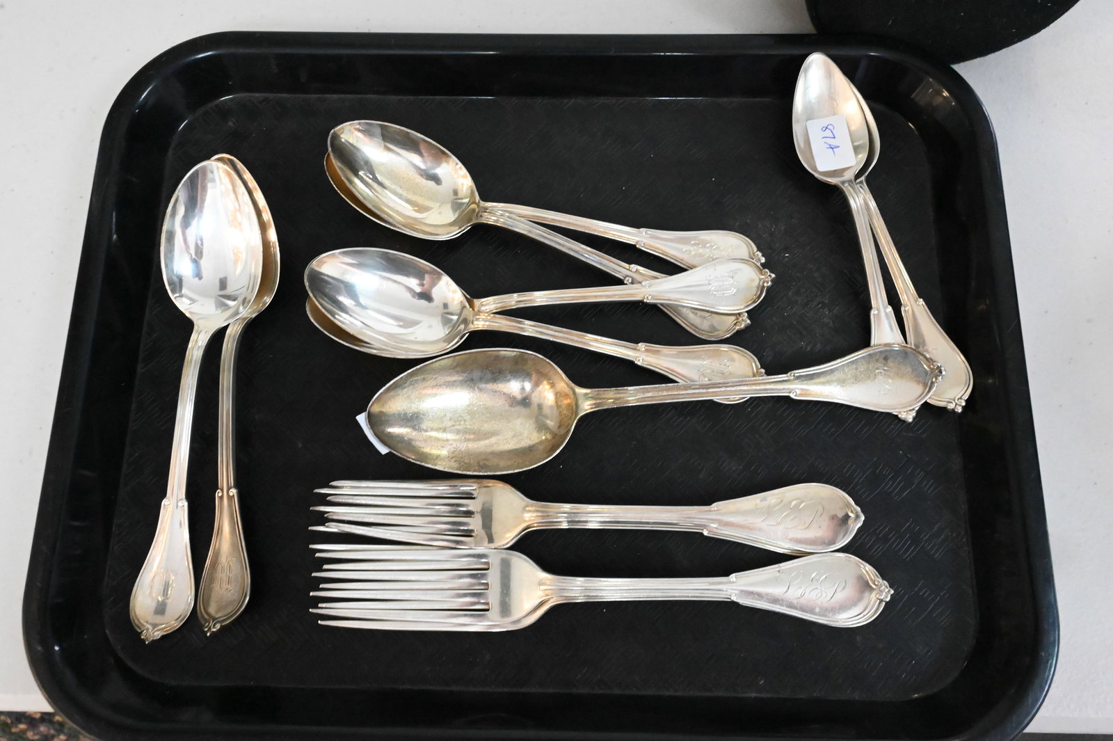 18 Piece Gorham Sterling Silver Partial Flatware Set in Cottage Pattern - 6