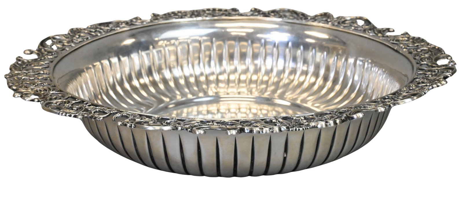 Whiting Sterling Silver Circular Tray/Bowl (1 of 4)