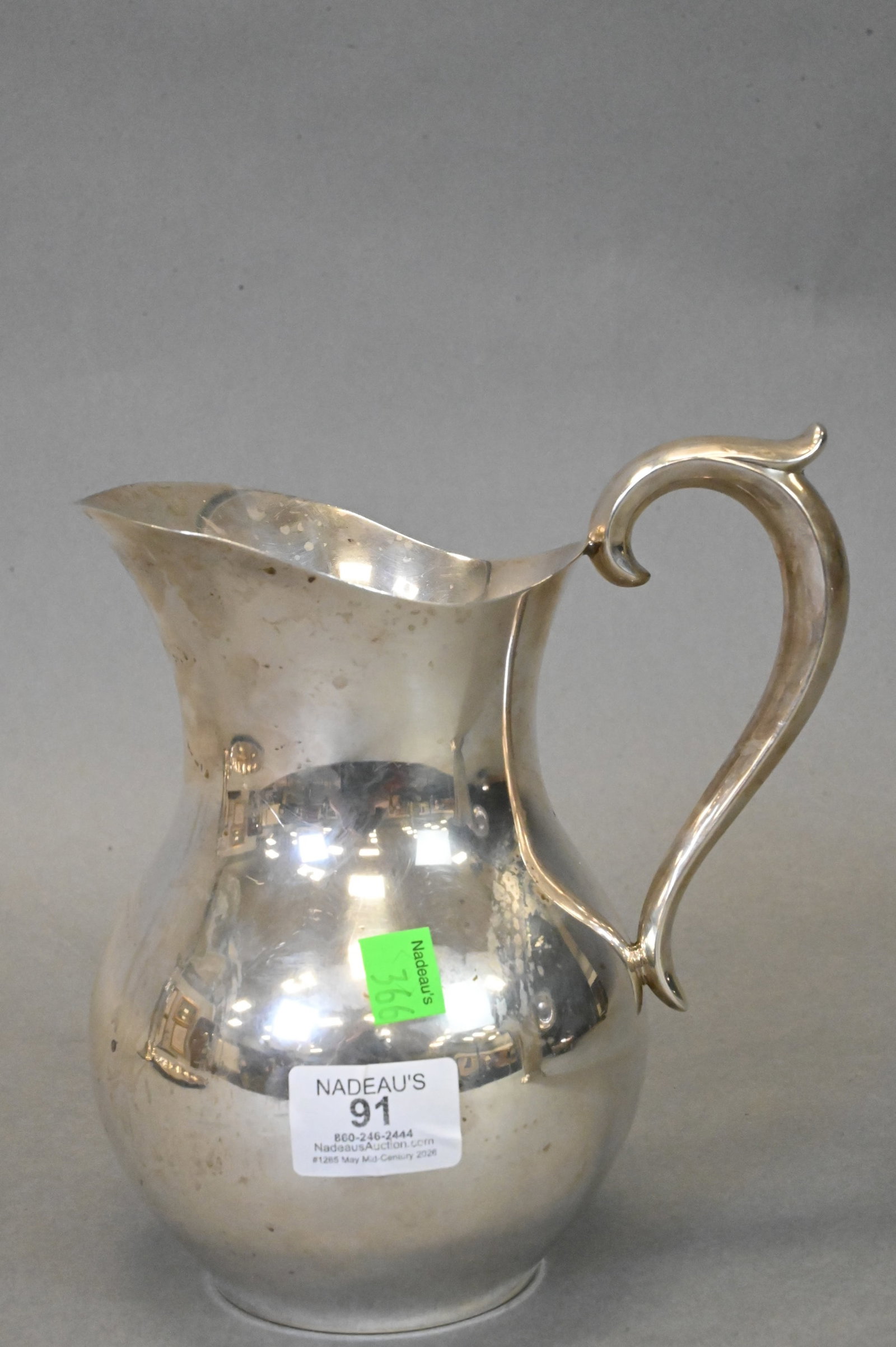 Gorham Sterling Silver Pitcher - 2
