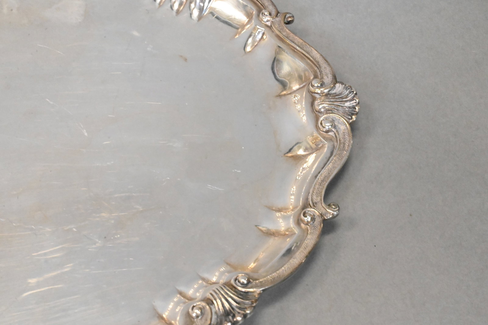 Mario Buccellati 800 Silver Tray - 3