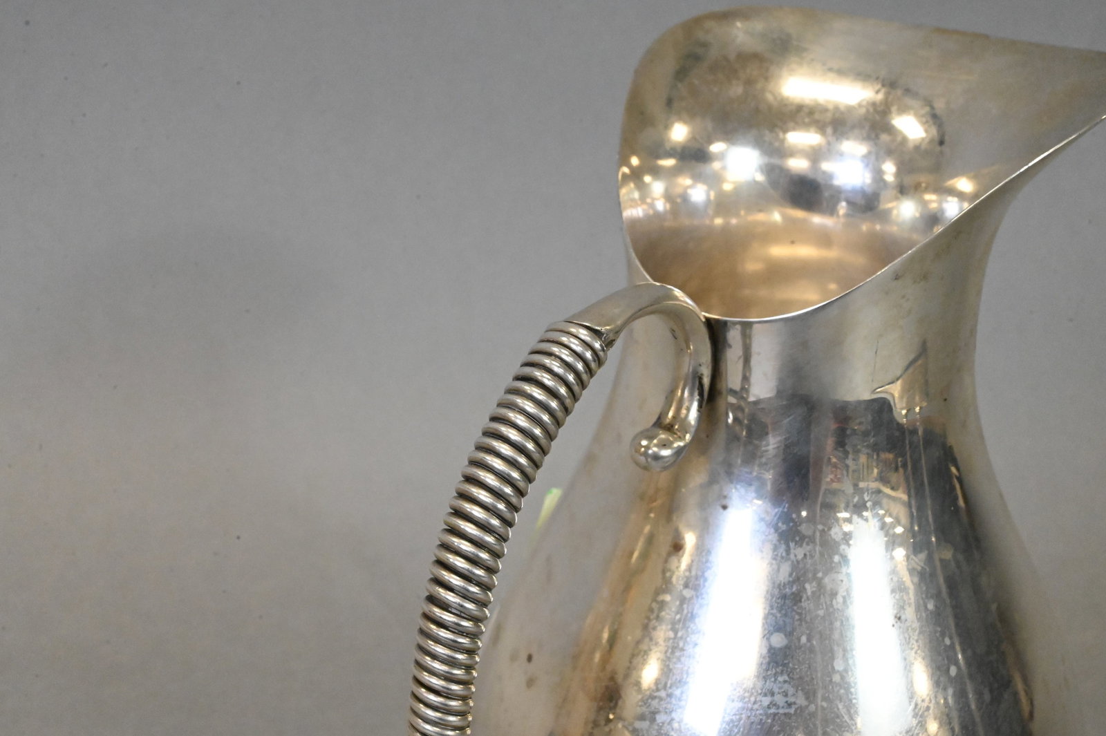 Mexican Sterling SIlver Pitcher - 2