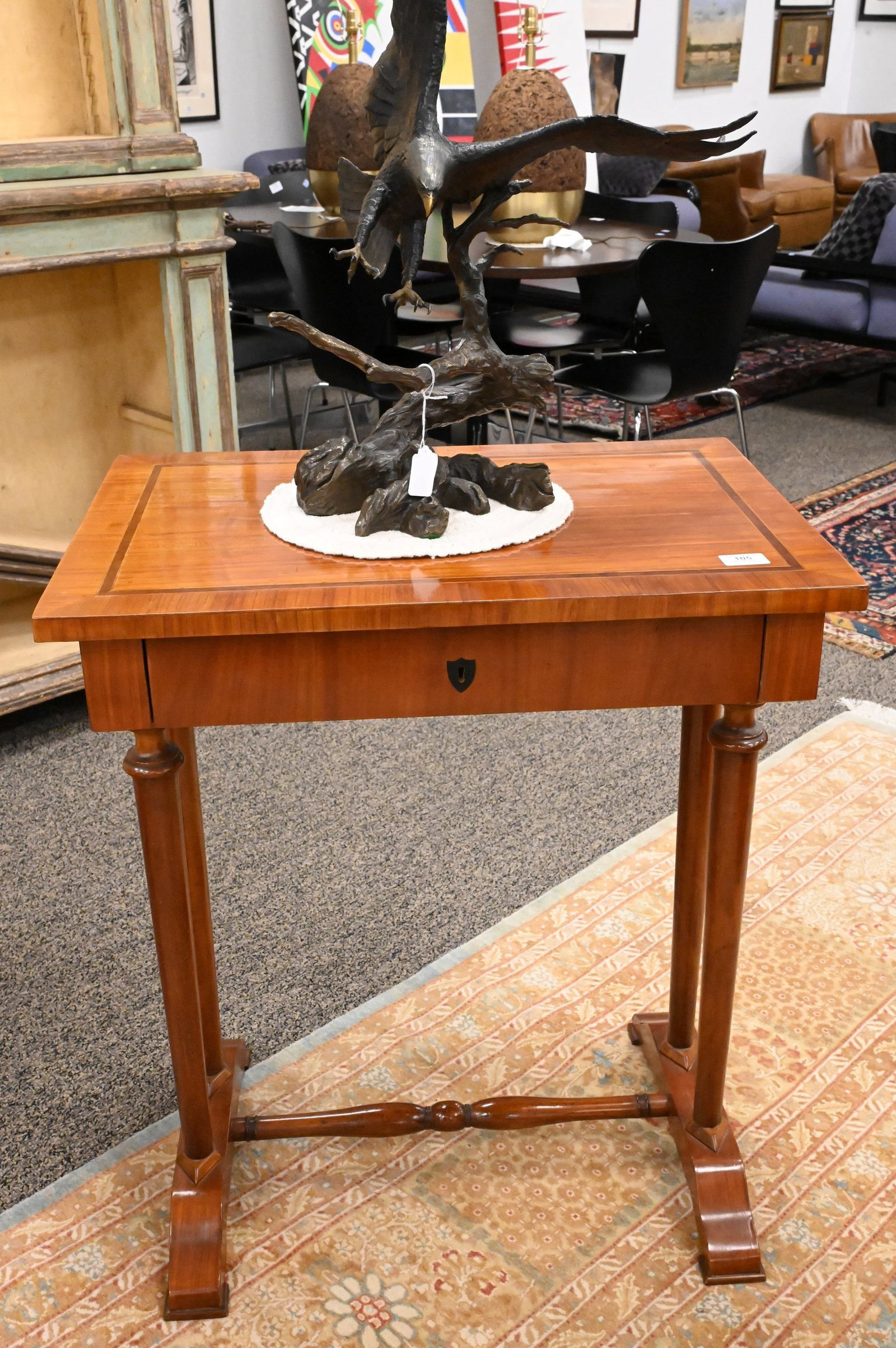 Biedermeier Table having Inlaid Top - 2