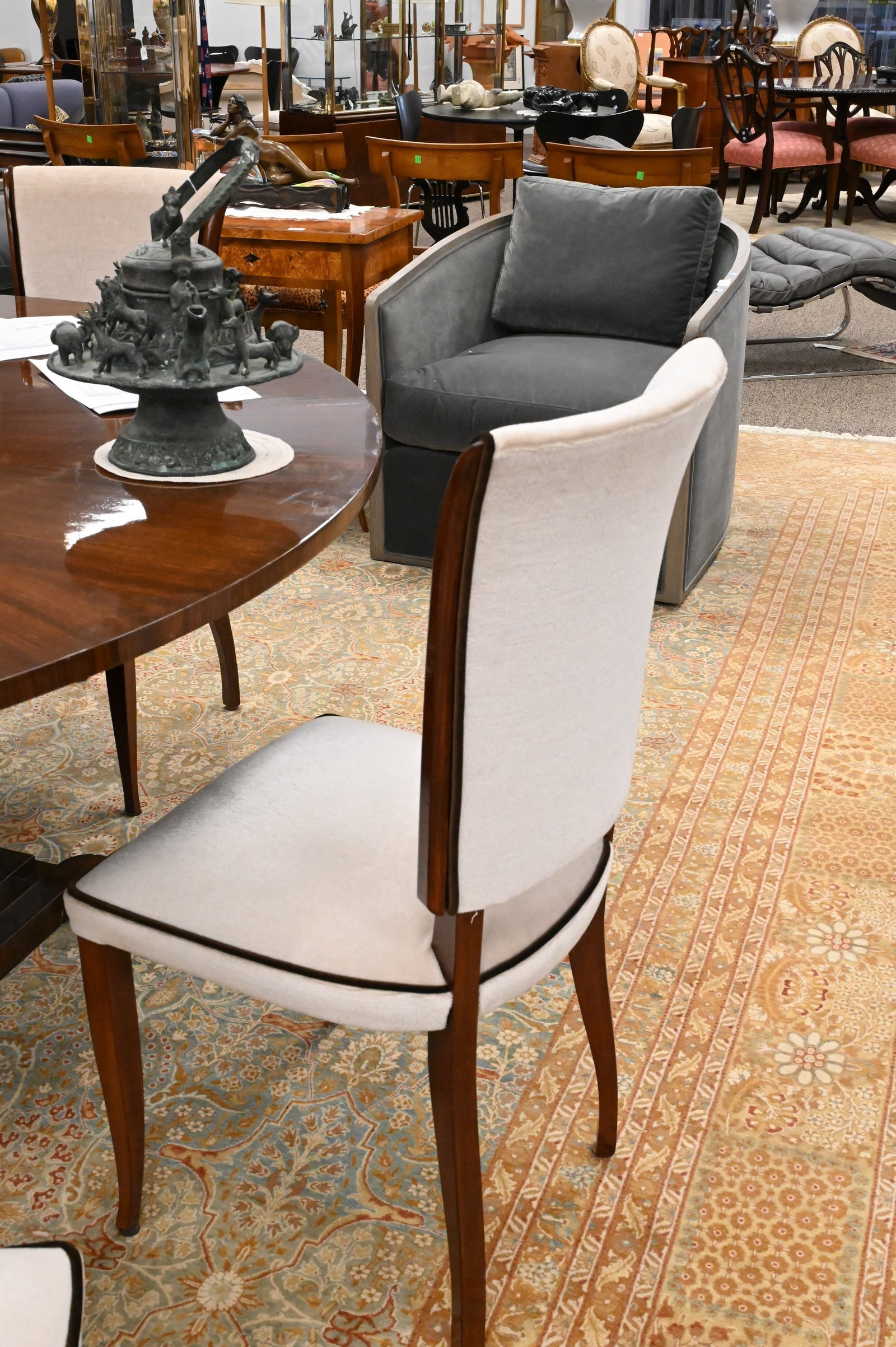 Eight Biedermeier Style Dining Chairs - 3