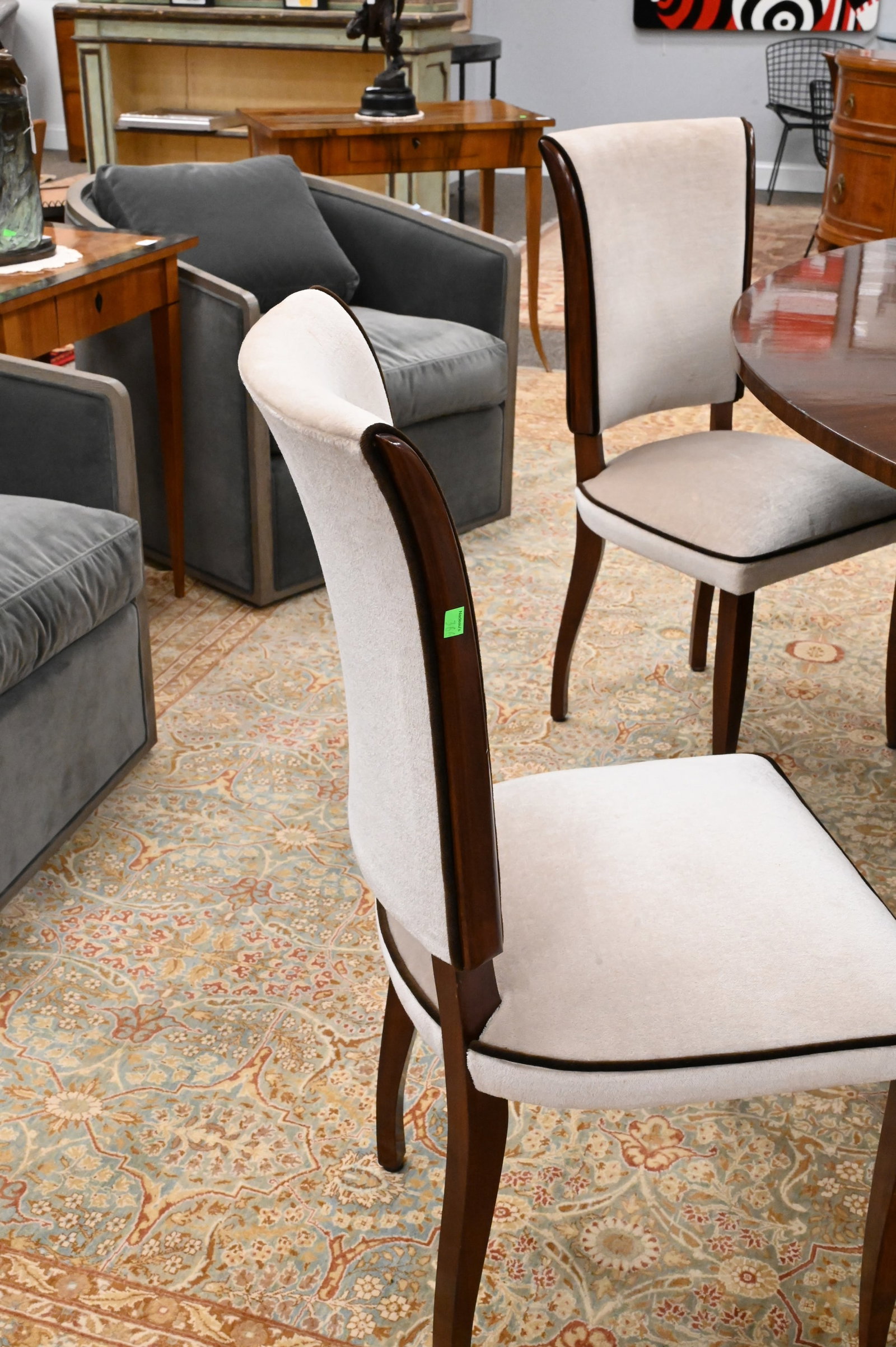 Eight Biedermeier Style Dining Chairs - 4