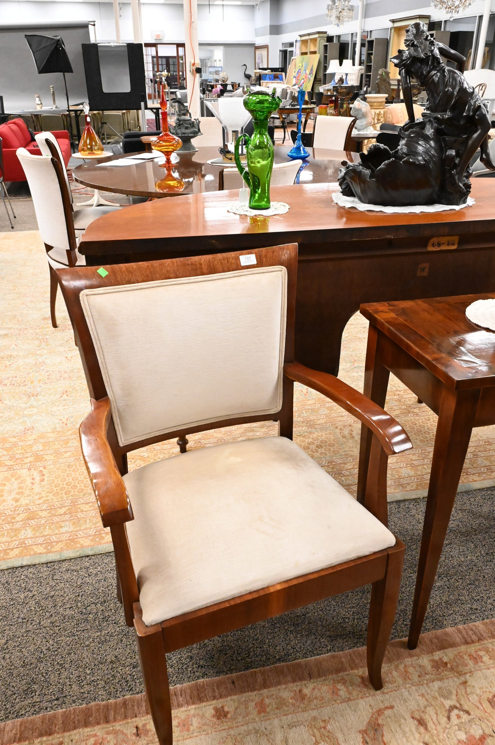 Eight Biedermeier Style Dining Chairs - 7